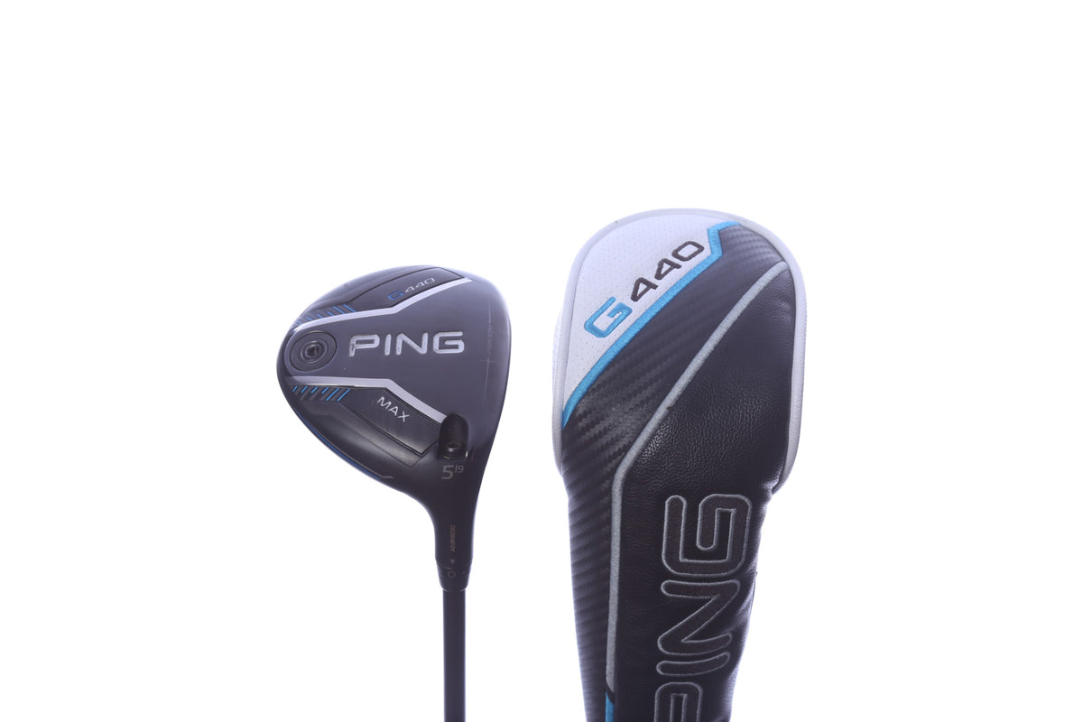 Used Ping G440 MAX 5-Wood - Right-Handed - 19 Degrees - Stiff Flex