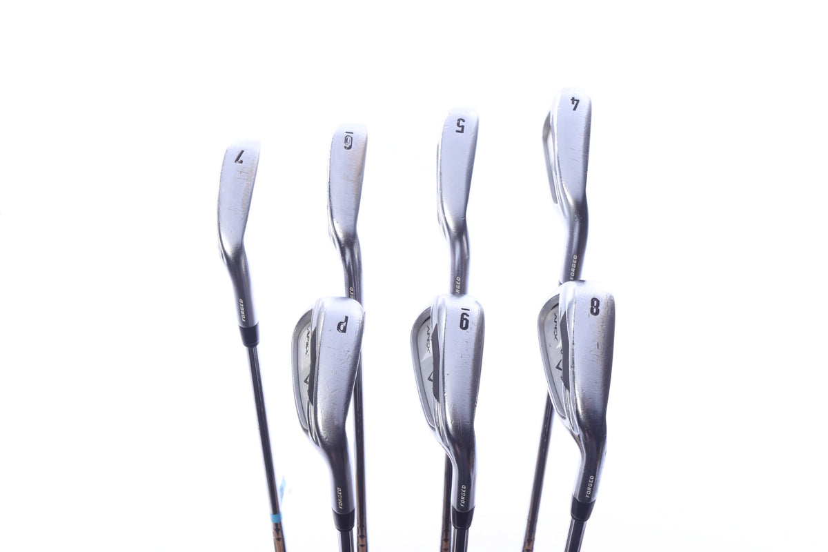 Used Callaway Apex Forged Iron Set - Right-Handed - 4-PW - Stiff Flex