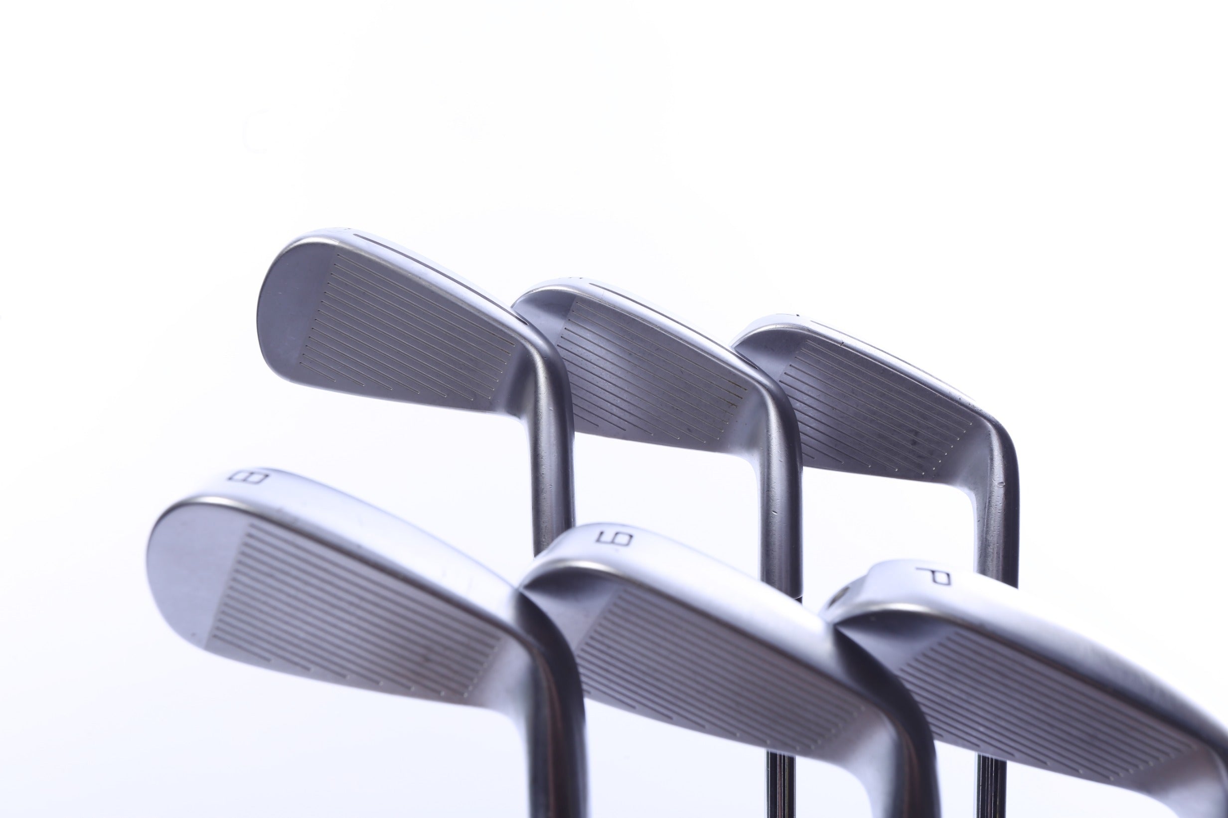 Used TaylorMade 2021 P790 Iron Set - Left-Handed - 5-PW - Stiff Flex