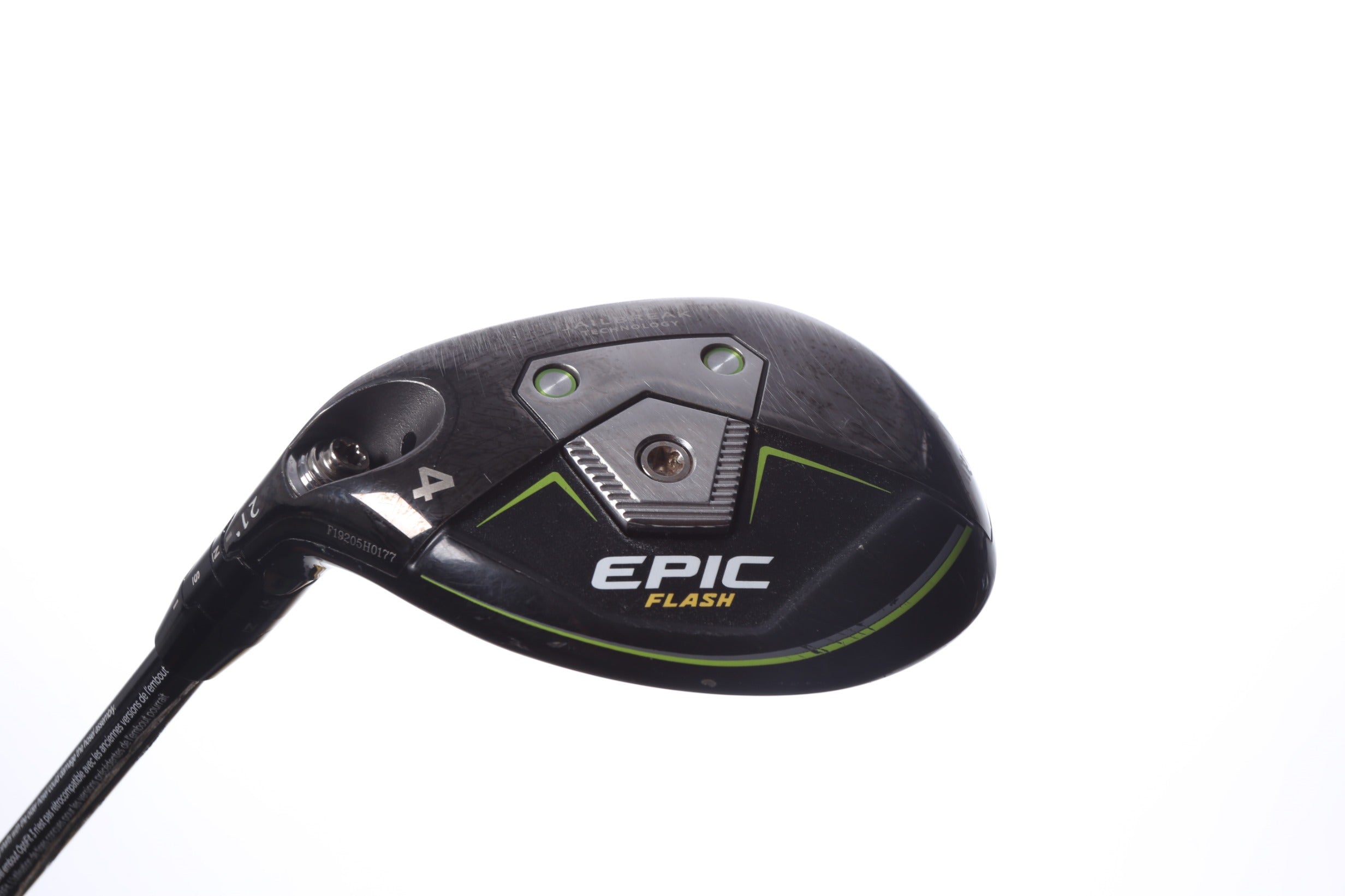 Used Callaway Epic Flash 4H Hybrid - Left-Handed - 21 Degrees - Stiff Flex-Next Round