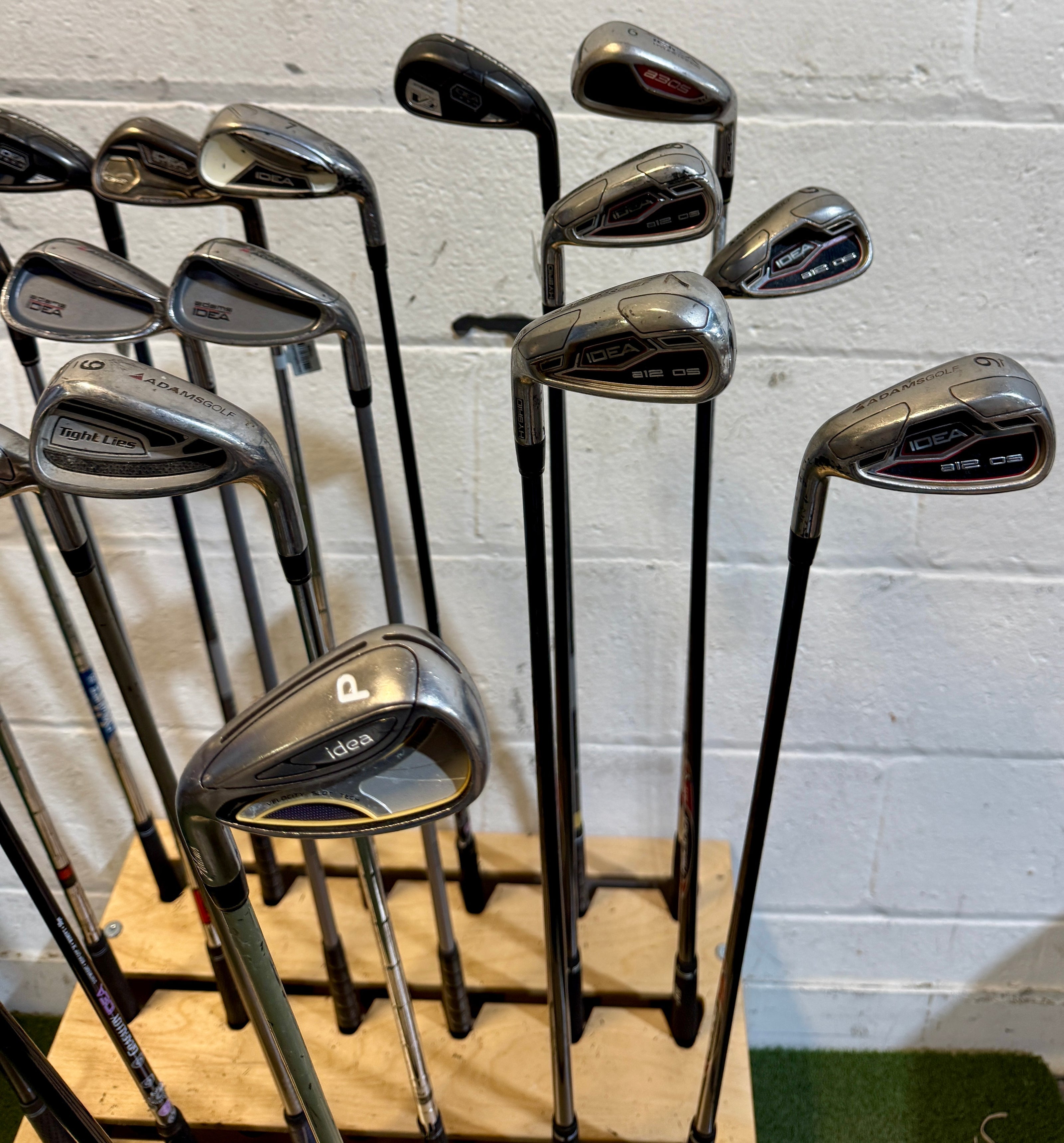Wholesale Lot of 45 Golf Clubs - Adams Single Irons-Next Round