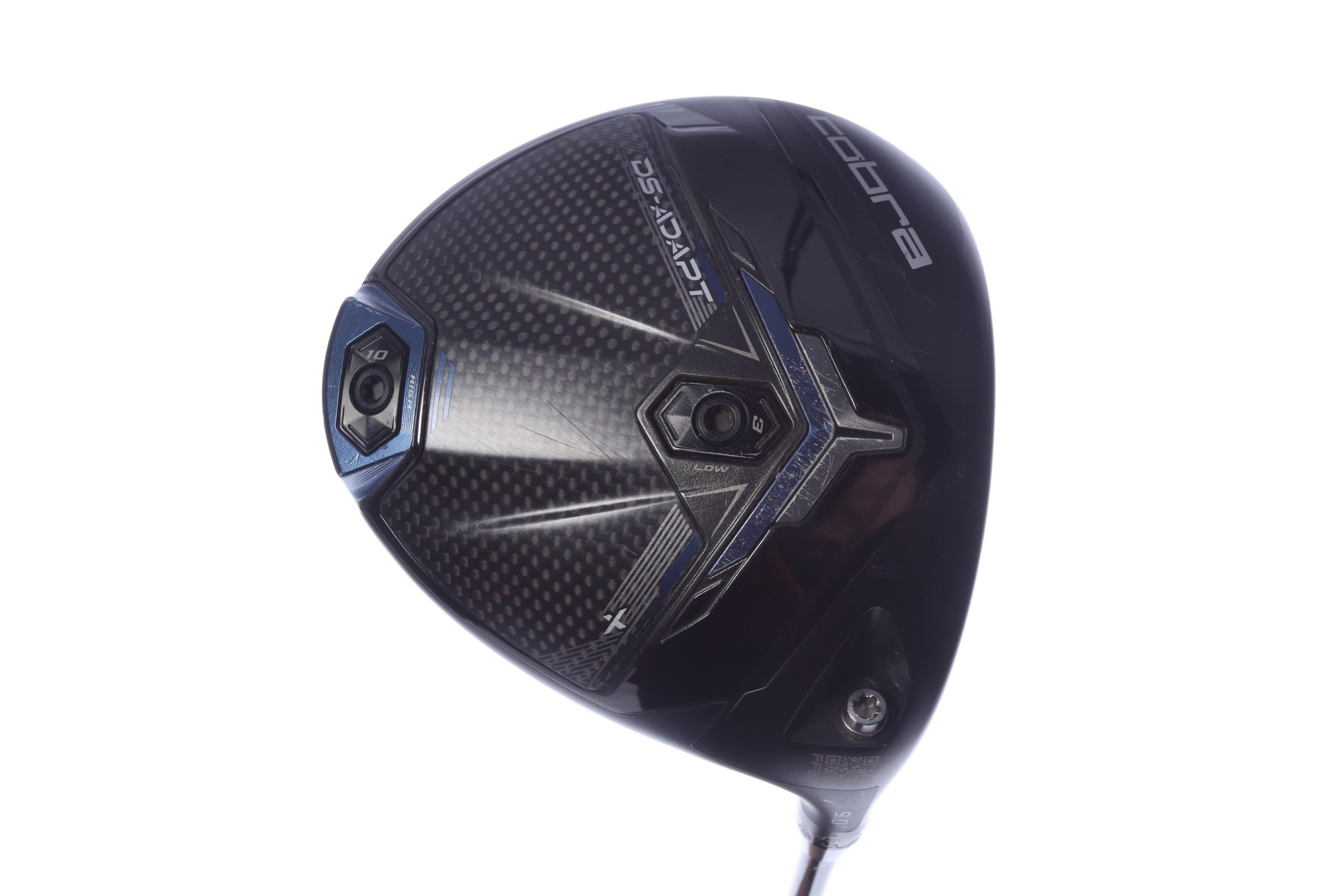 Used Cobra DS-ADAPT X Driver - 9 Degrees - Extra Stiff Flex Project X Denali Black - Right-Handed-Next Round