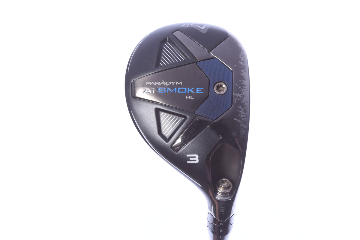 Used Callaway Paradym Ai Smoke HL 3H Hybrid - Right-Handed - 18 Degrees - Regular Flex