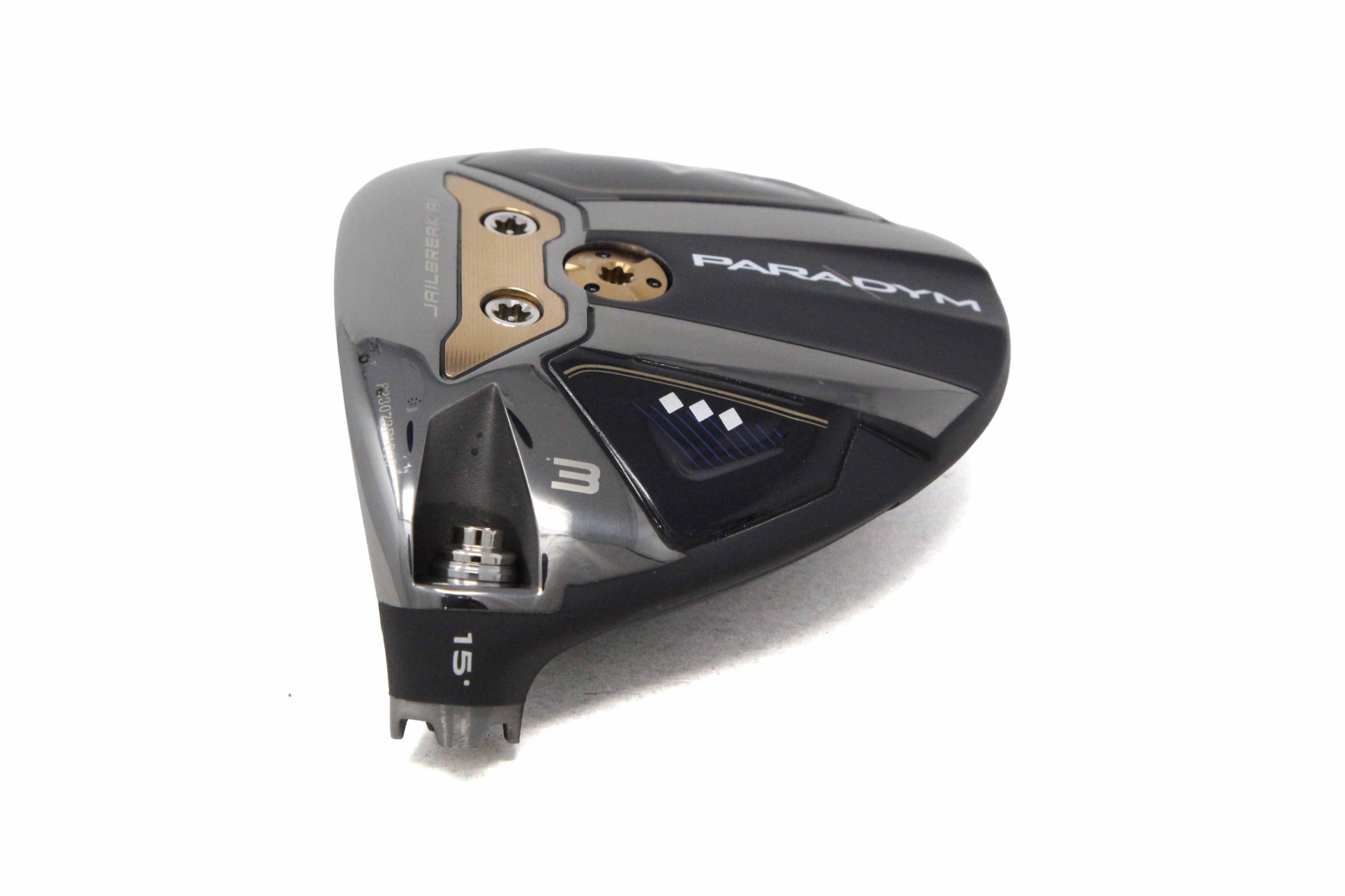 Used Callaway Paradym Triple Diamond 3-Wood - HEAD ONLY - Left-Handed - 15 Degrees-Next Round