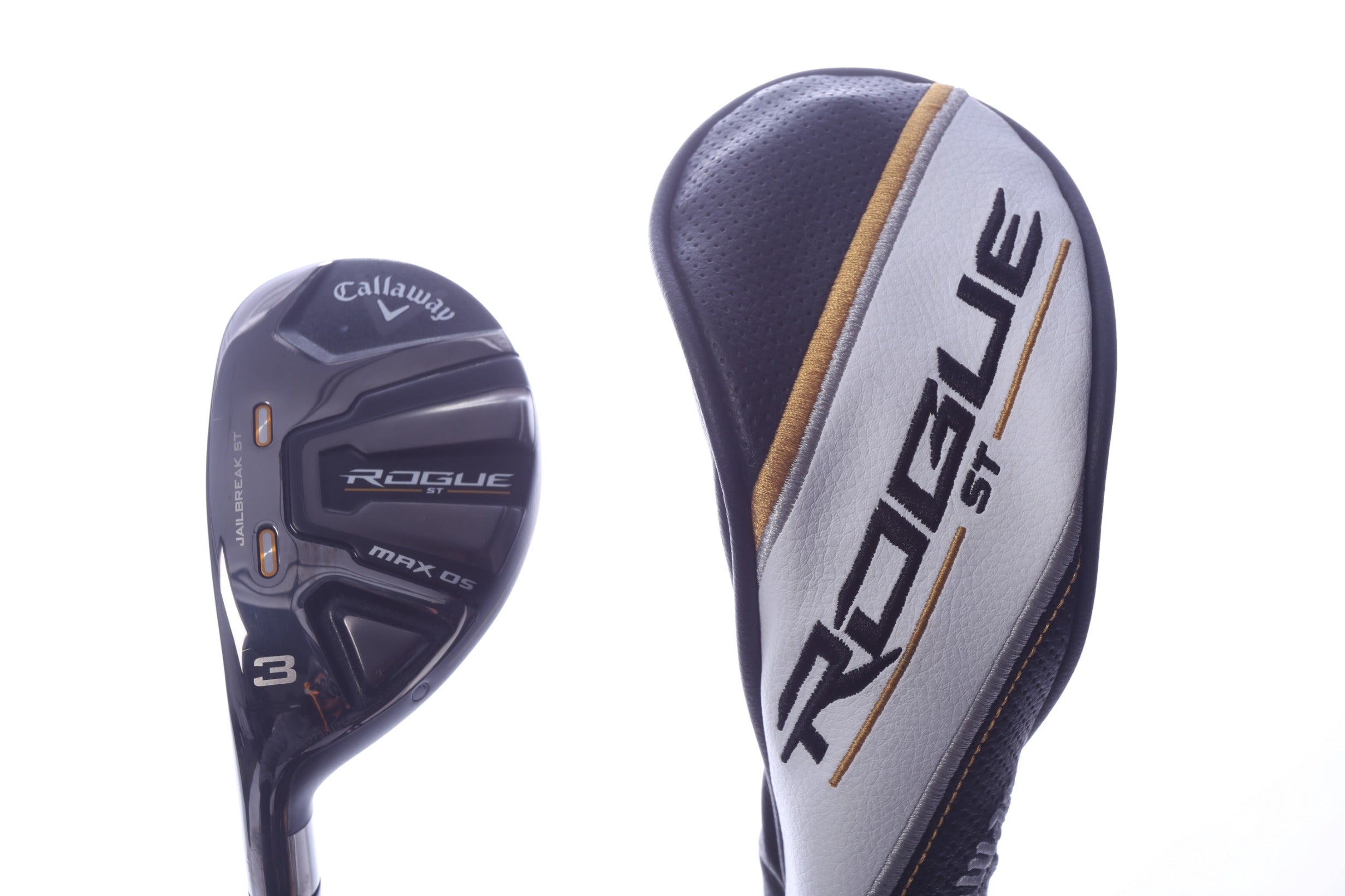 Used Callaway Rogue ST MAX OS 3H Hybrid - Left-Handed - 19 Degrees - Regular Flex-Next Round