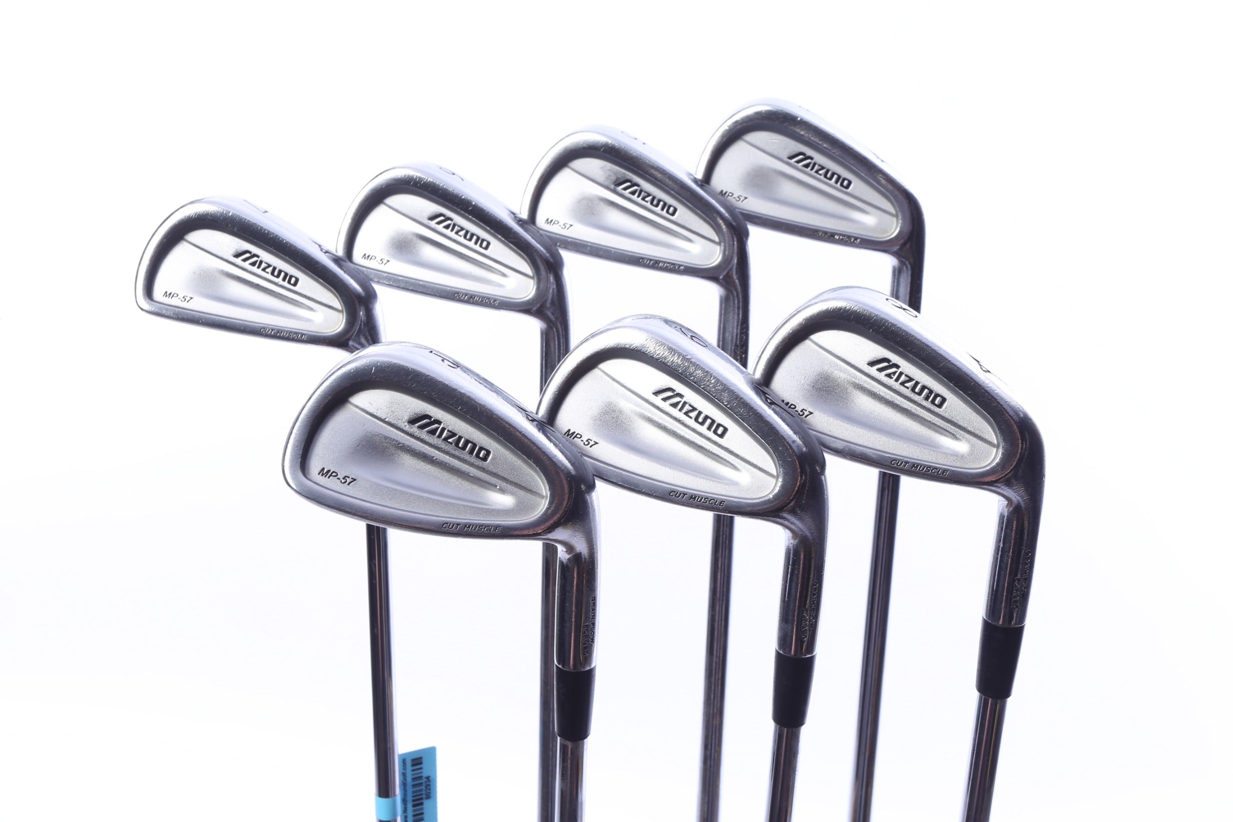 Used Mizuno MP 57 Iron Set - Right-Handed - 4-PW - Regular Plus Flex
