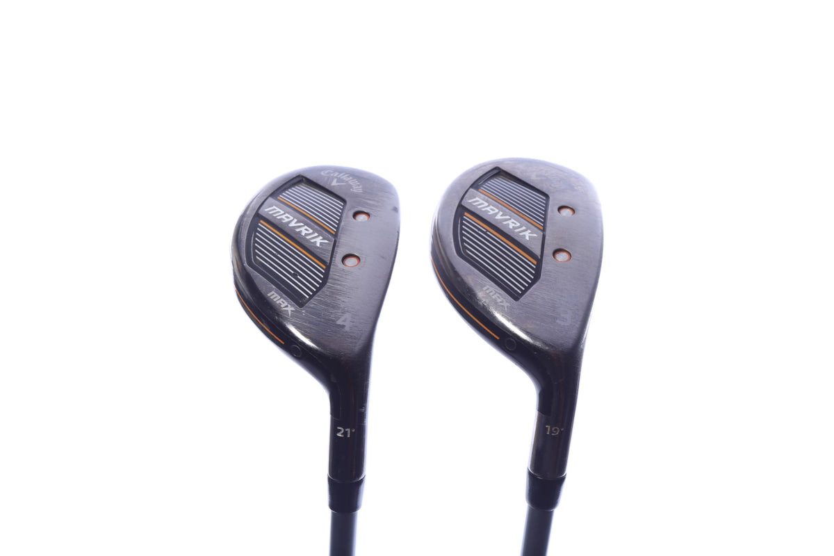 Used Callaway Mavrik Max Hybrid Set - Right-Handed - 3H, 4H - Regular Flex-Next Round