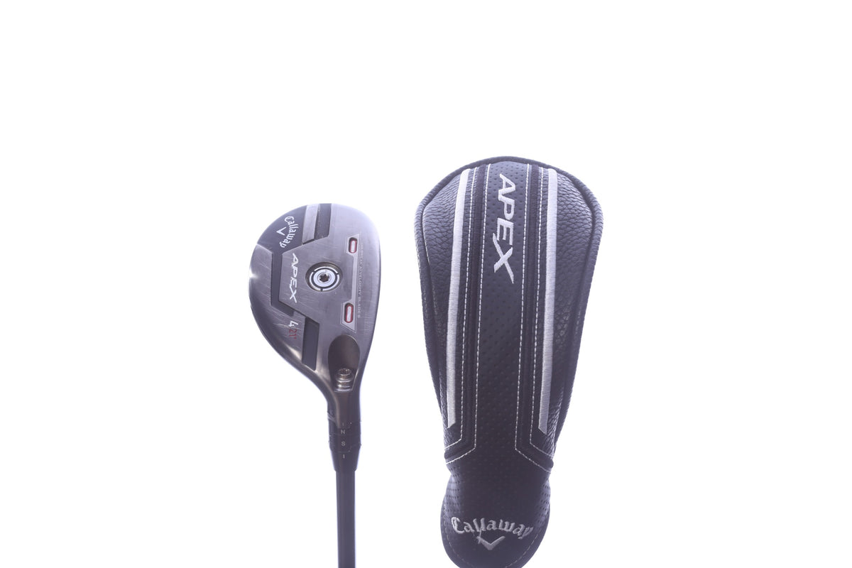 Used Callaway Apex 21 4H Hybrid - Right-Handed - 21 Degrees - Extra Stiff Flex