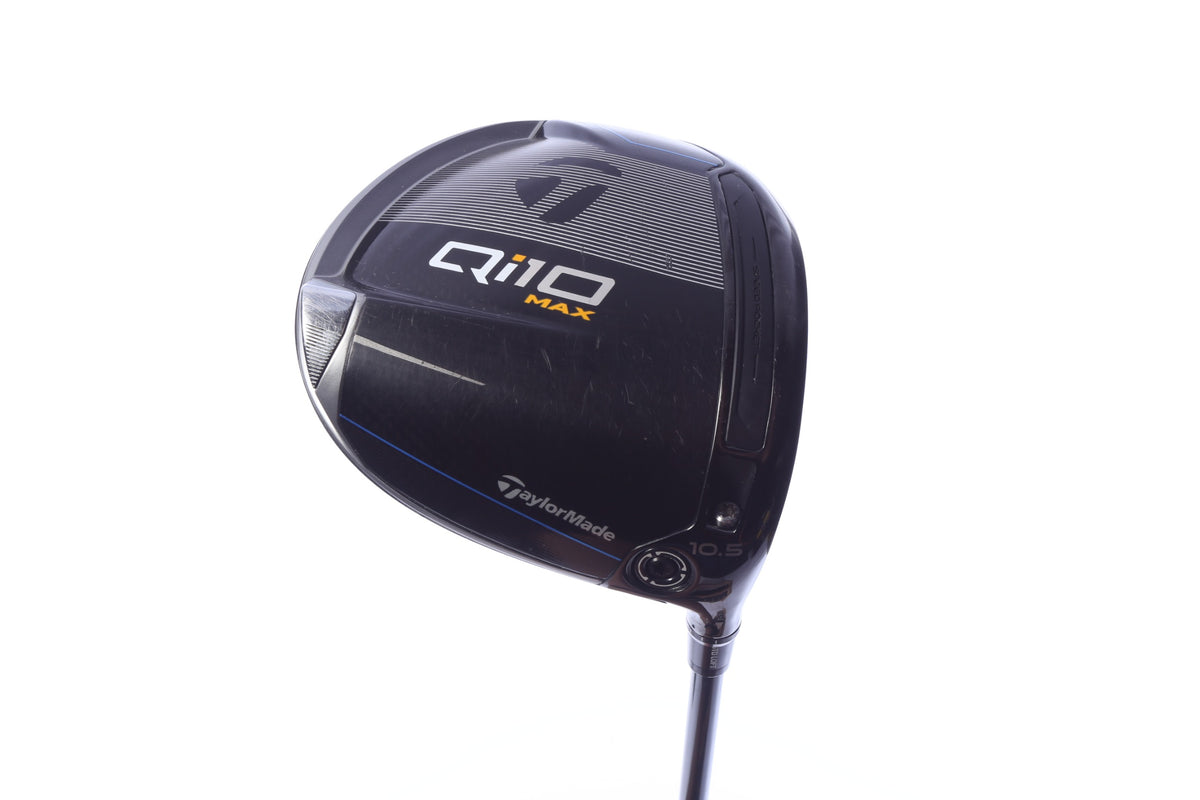 Used TaylorMade Qi10 MAX Driver - 10.5 Degrees - Regular Flex Mitsubishi Diamana T+ - Right-Handed