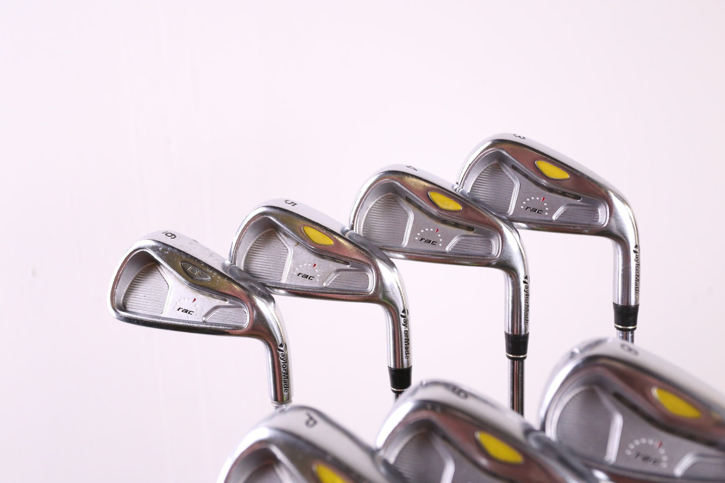 Used TaylorMade rac LT Iron Set - Right-Handed - 3-6, 8-PW - Stiff Flex-Next Round