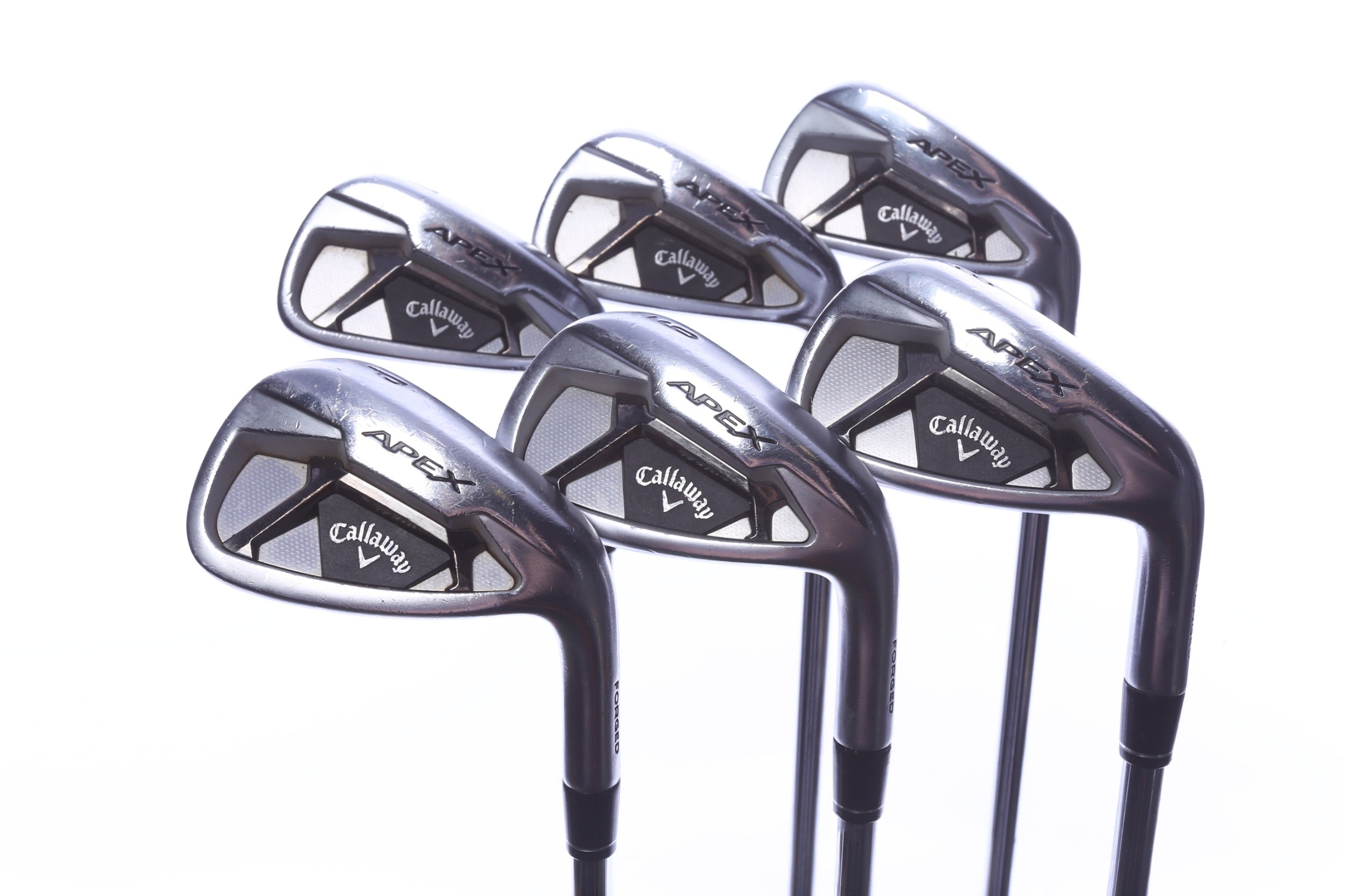 Used Callaway Apex 21 Iron Set - Right-Handed - 5-PW - Stiff Flex