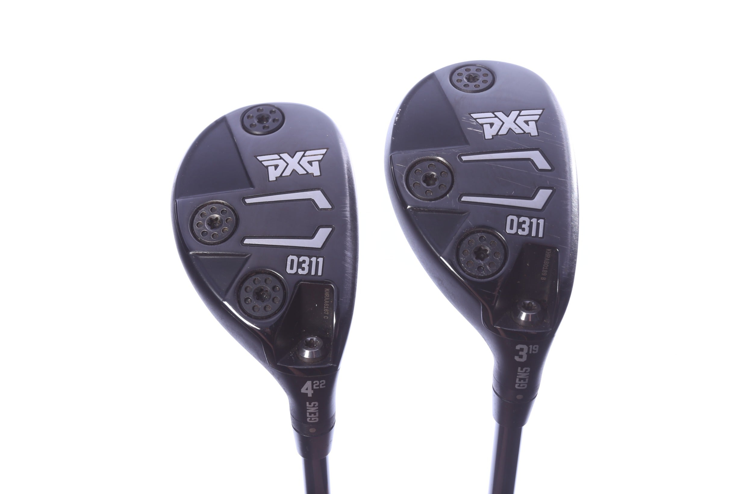 Used PXG 0311 GEN5 Hybrid Set - Right-Handed - 3H, 4H - Stiff Flex-Next Round
