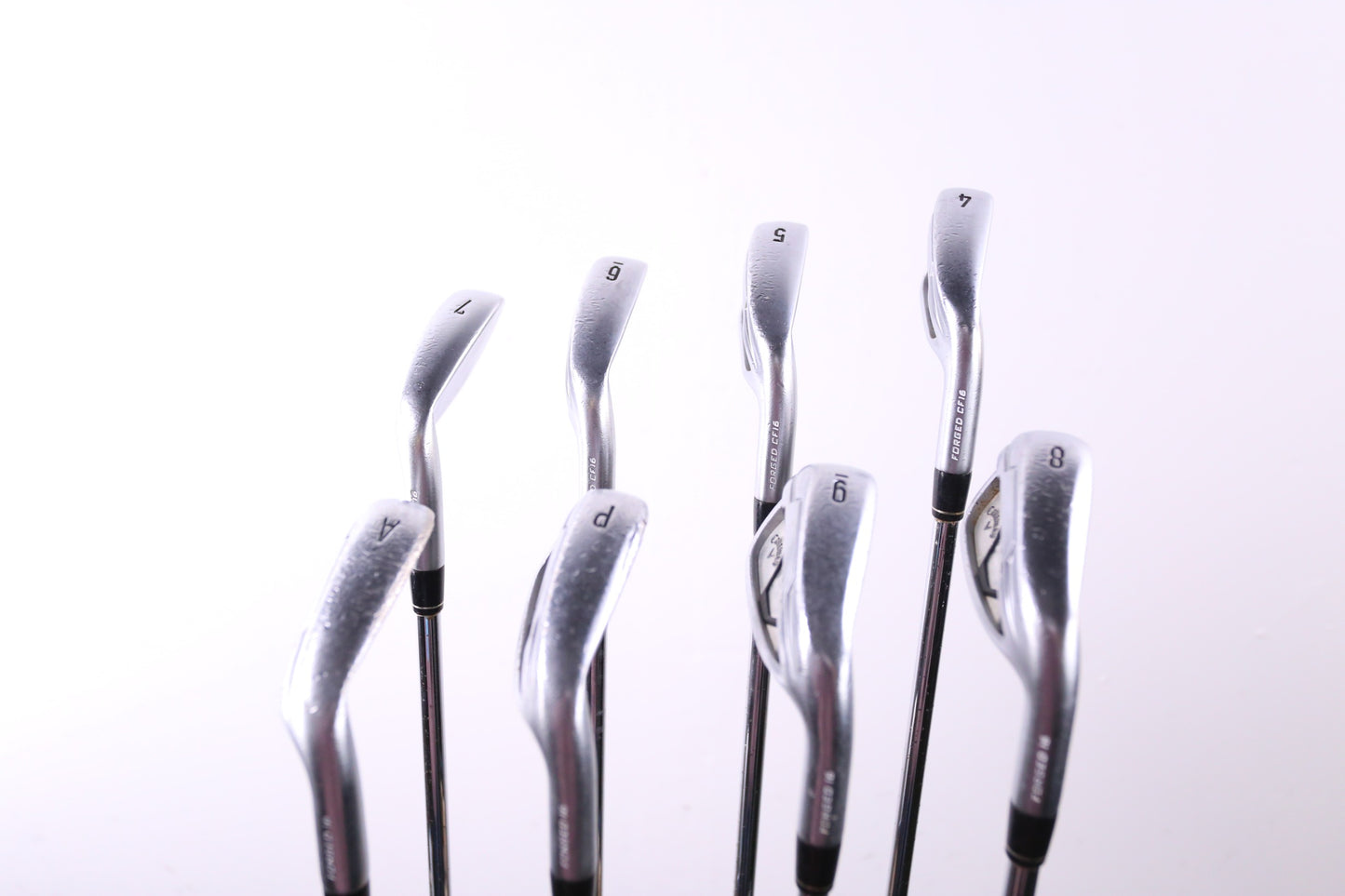 Used Callaway Apex CF16 Iron Set - Right-Handed - 4-AW - Regular Flex-Next Round