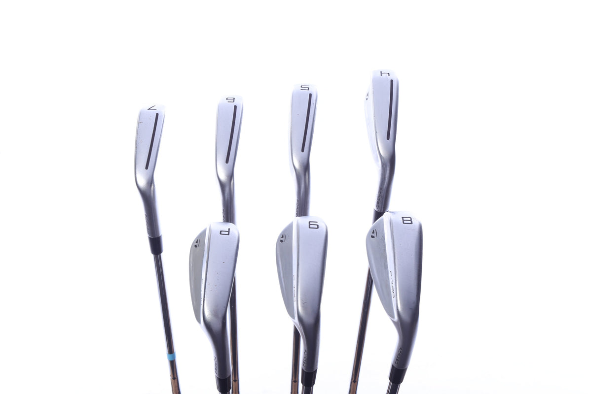 Used TaylorMade 2021 P790 Iron Set - Right-Handed - 4-PW - Stiff Flex