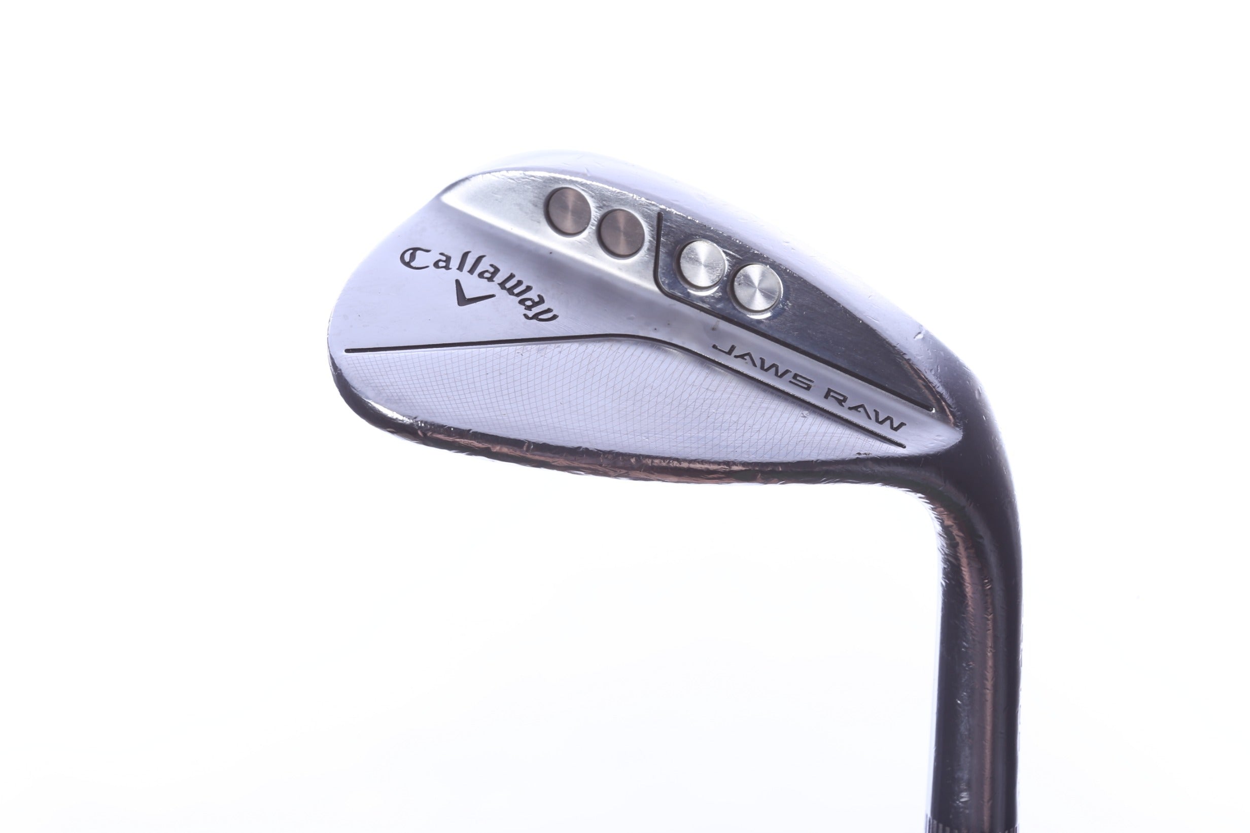 Used Callaway Jaws Full Toe Raw Face Chrome Lob Wedge - Right-Handed - 60 Degrees - Wedge Flex-Next Round