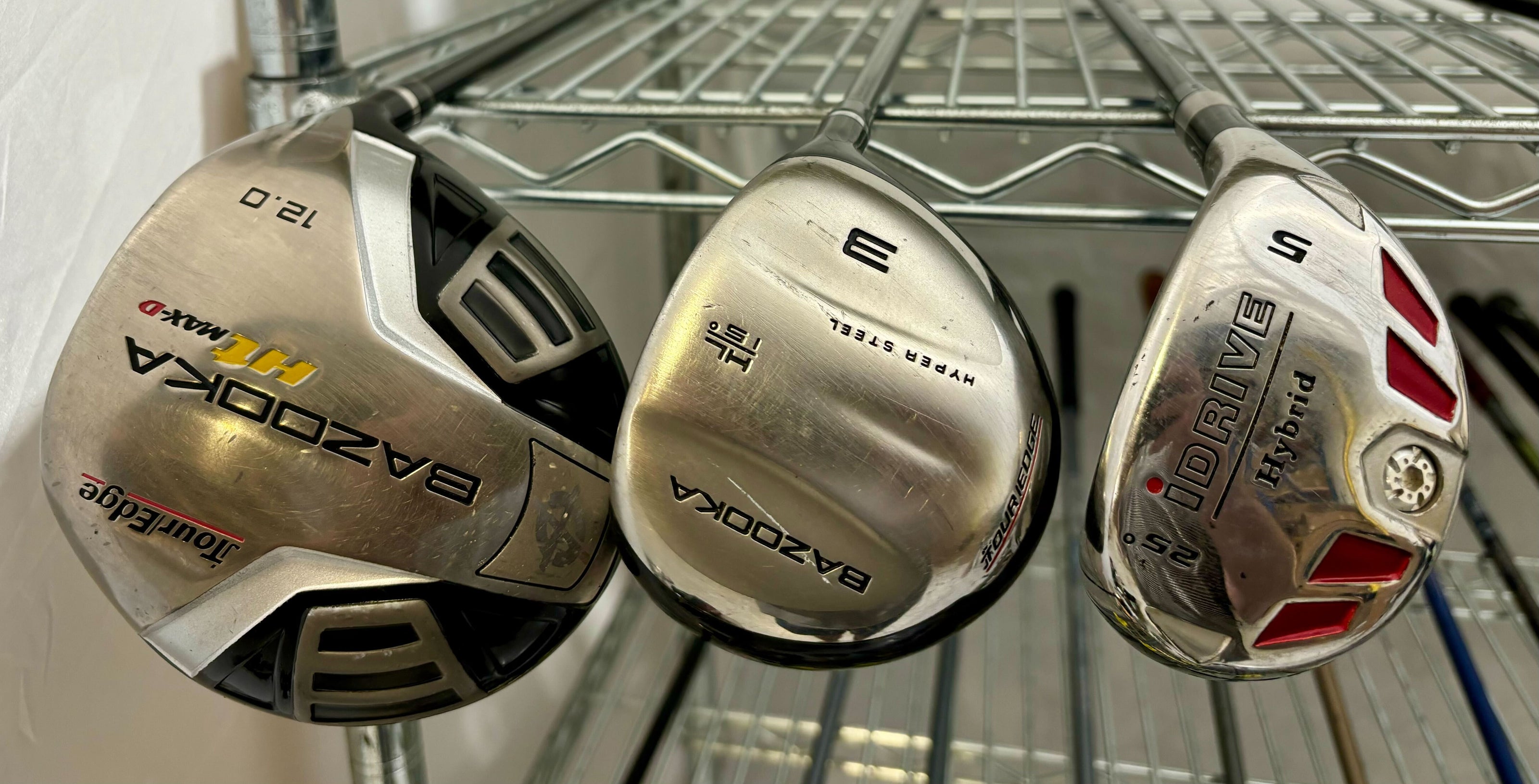 Wholesale Lot of 30 Golf Clubs - Cobra Bafflers, Idrive, Adams-Next Round