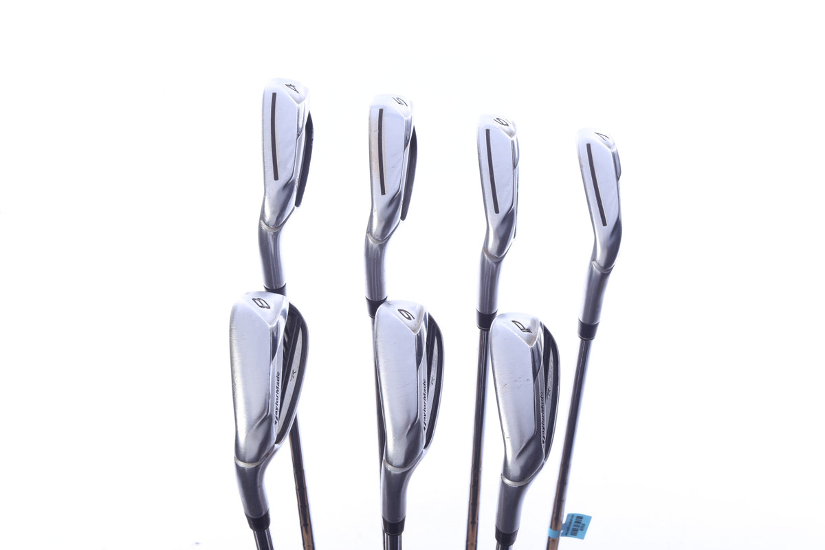 Used TaylorMade RocketBladez Iron Set - Left-Handed - 4-PW - Stiff Flex