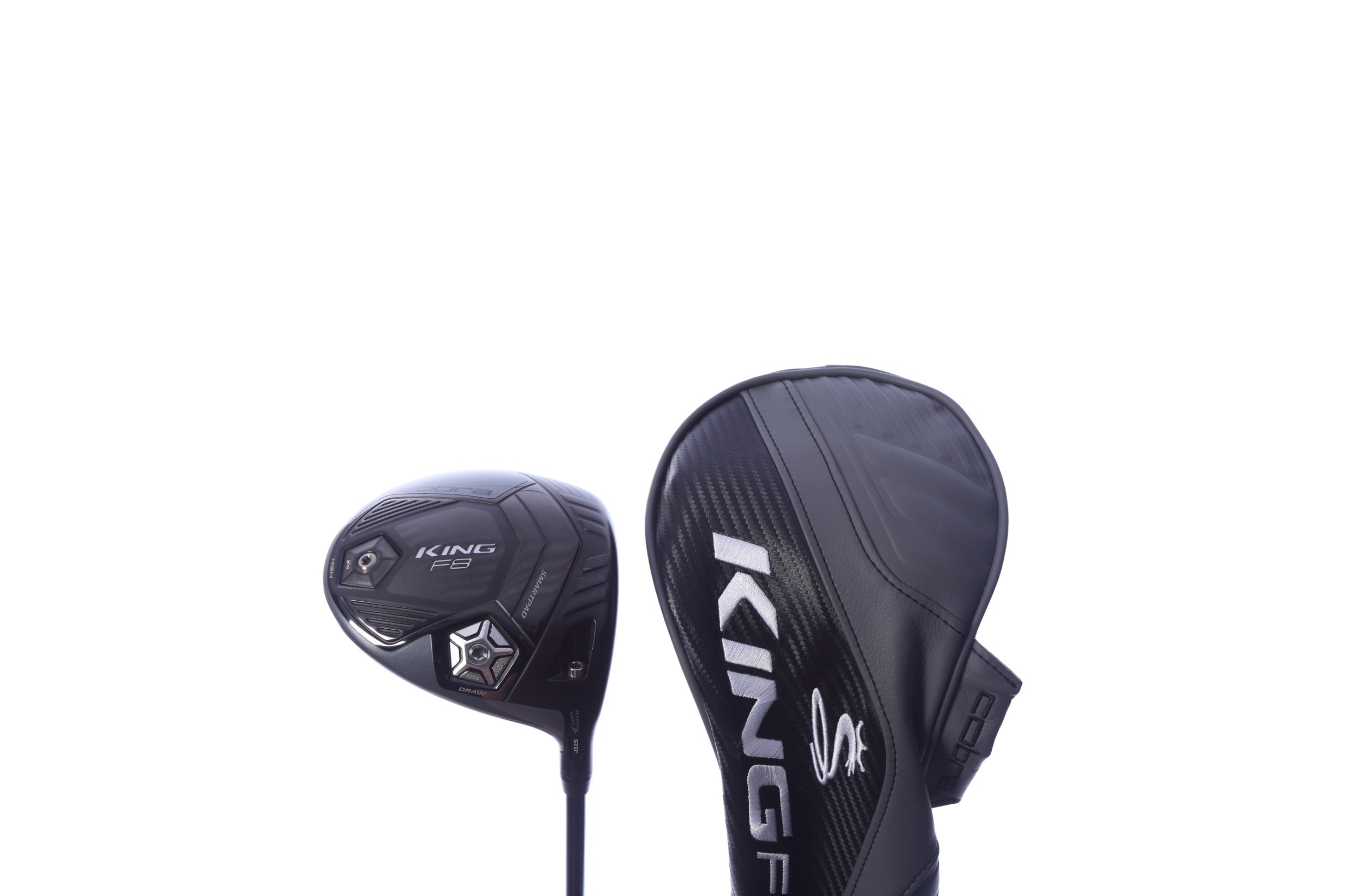 Used Cobra King F8 Driver - 10.5 Degrees - Seniors Flex UST Mamiya Helium - Right-Handed