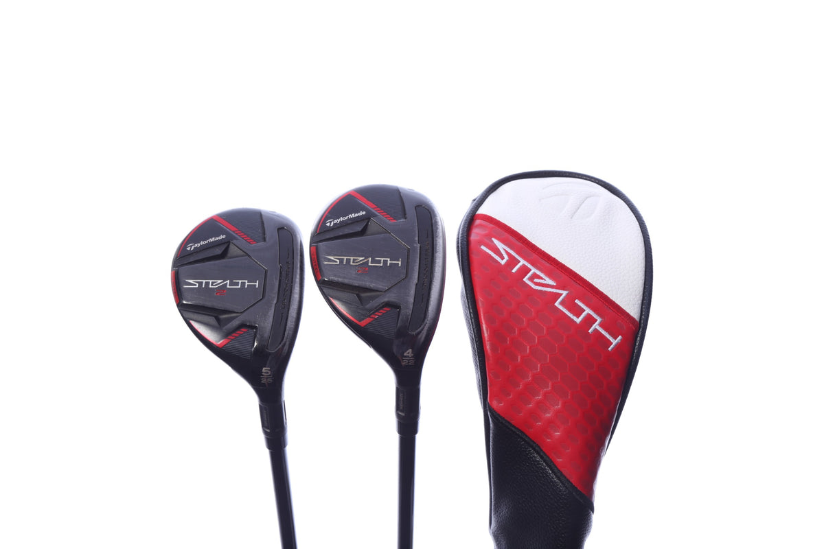 Used TaylorMade STEALTH 2 Rescue Hybrid Set - Right-Handed - 4H, 5H - Seniors Flex