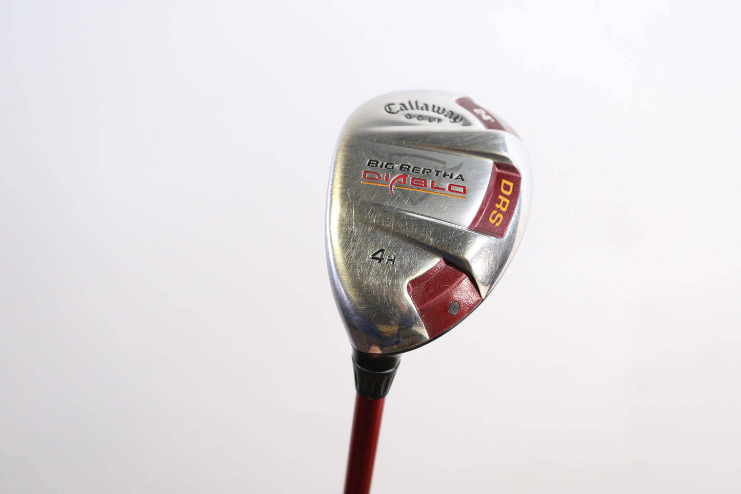 Used Callaway Big Bertha Diablo 4H Hybrid - Left-Handed - 24 Degrees - Seniors Flex