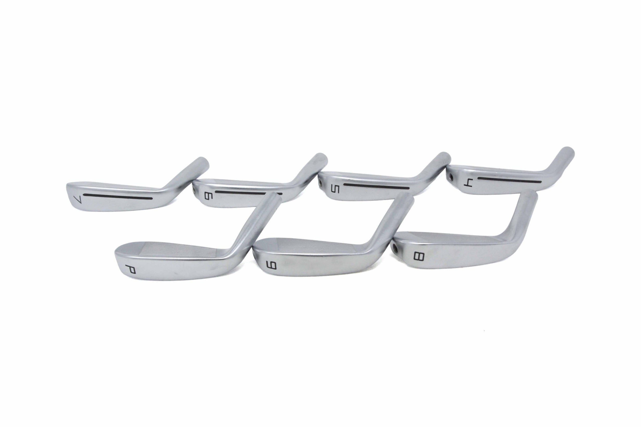 Used TaylorMade 2021 P790 Iron Set - HEAD ONLY - Right-Handed - 4-PW