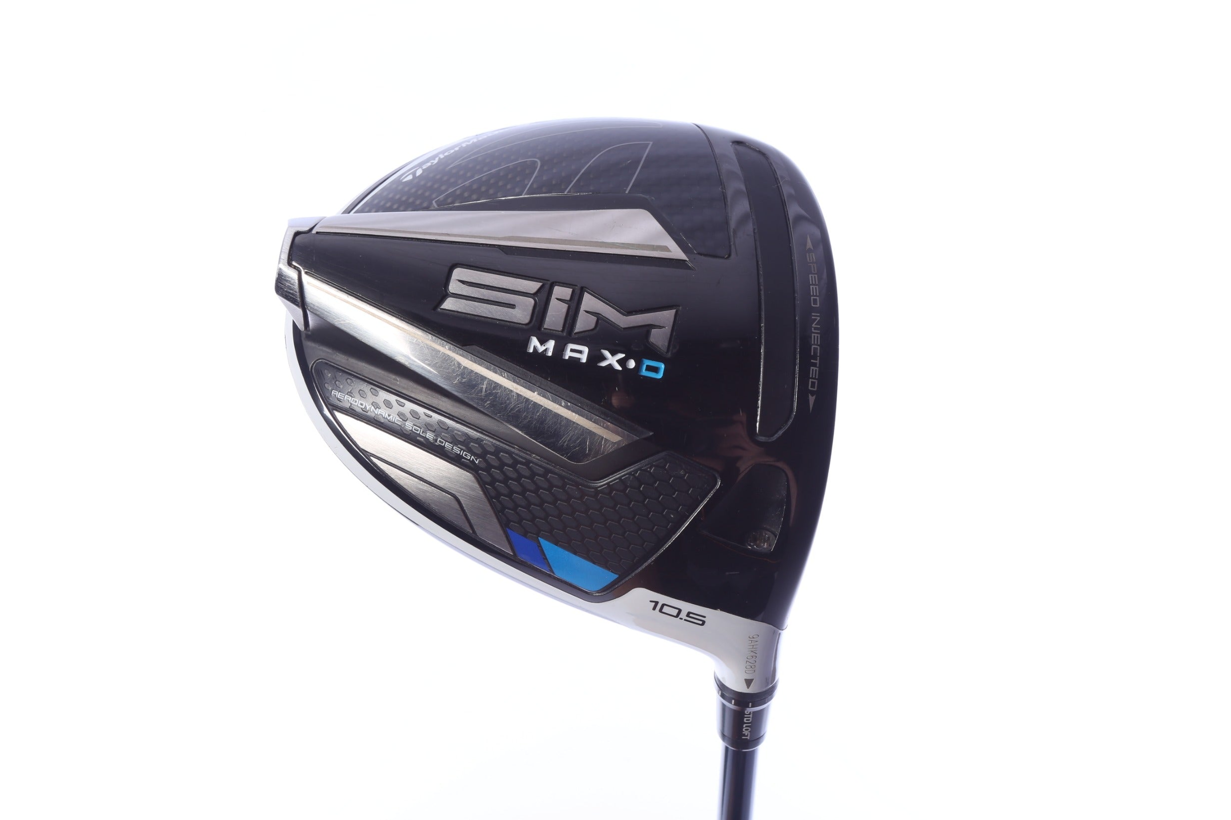 Used TaylorMade SIM MAX-D Driver - 10.5 Degrees - Stiff Flex Fujikura Ventus Blue - Right-Handed