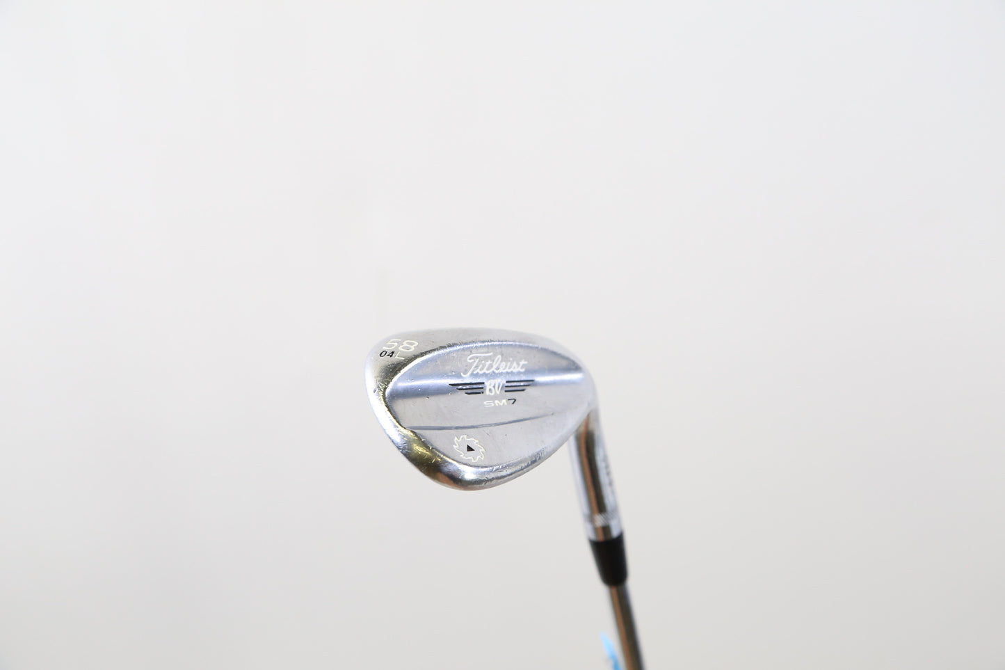 Used Titleist Vokey SM7 Brushed Steel F Grind Lob Wedge - Right-Handed - 58 Degrees - Stiff Flex