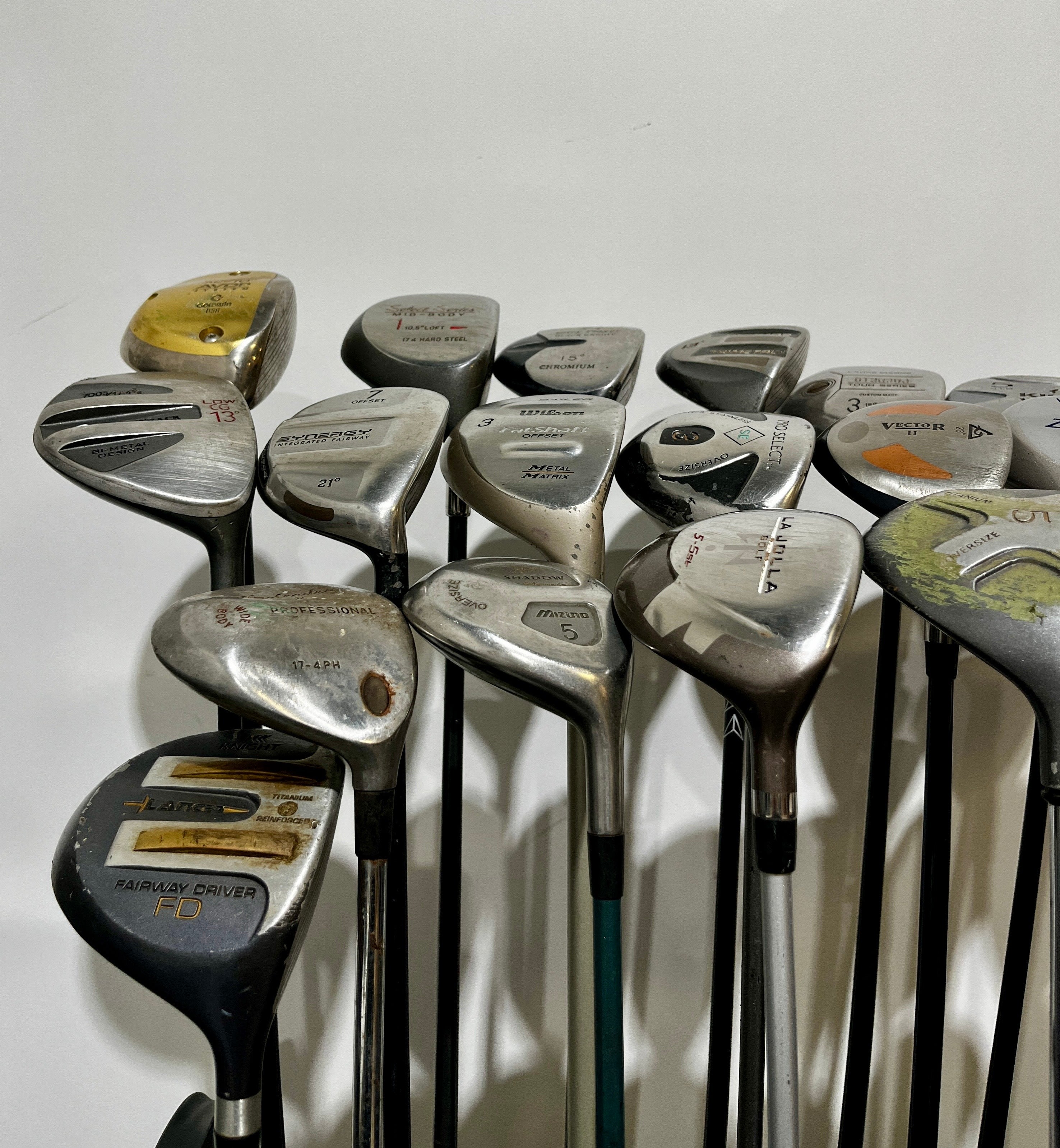 Wholesale Lot of 25 Golf Clubs -Right-Handed - Assorted Fairway Woods-Next Round