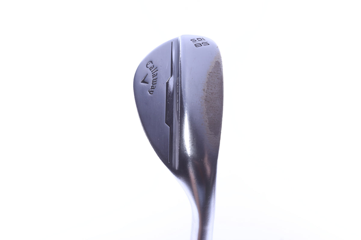 Used Callaway Opus Brushed Chrome Lob Wedge - Right-Handed - 58 Degrees - Wedge Flex-Next Round