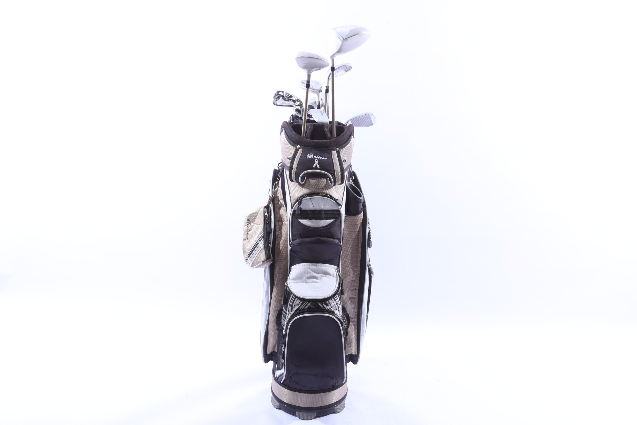 Used Founders Club Believe Complete Set - Right-Handed - Dr, 3W, 4H, 5H, 6-PW, SW, Putter - Ladies Flex-Next Round