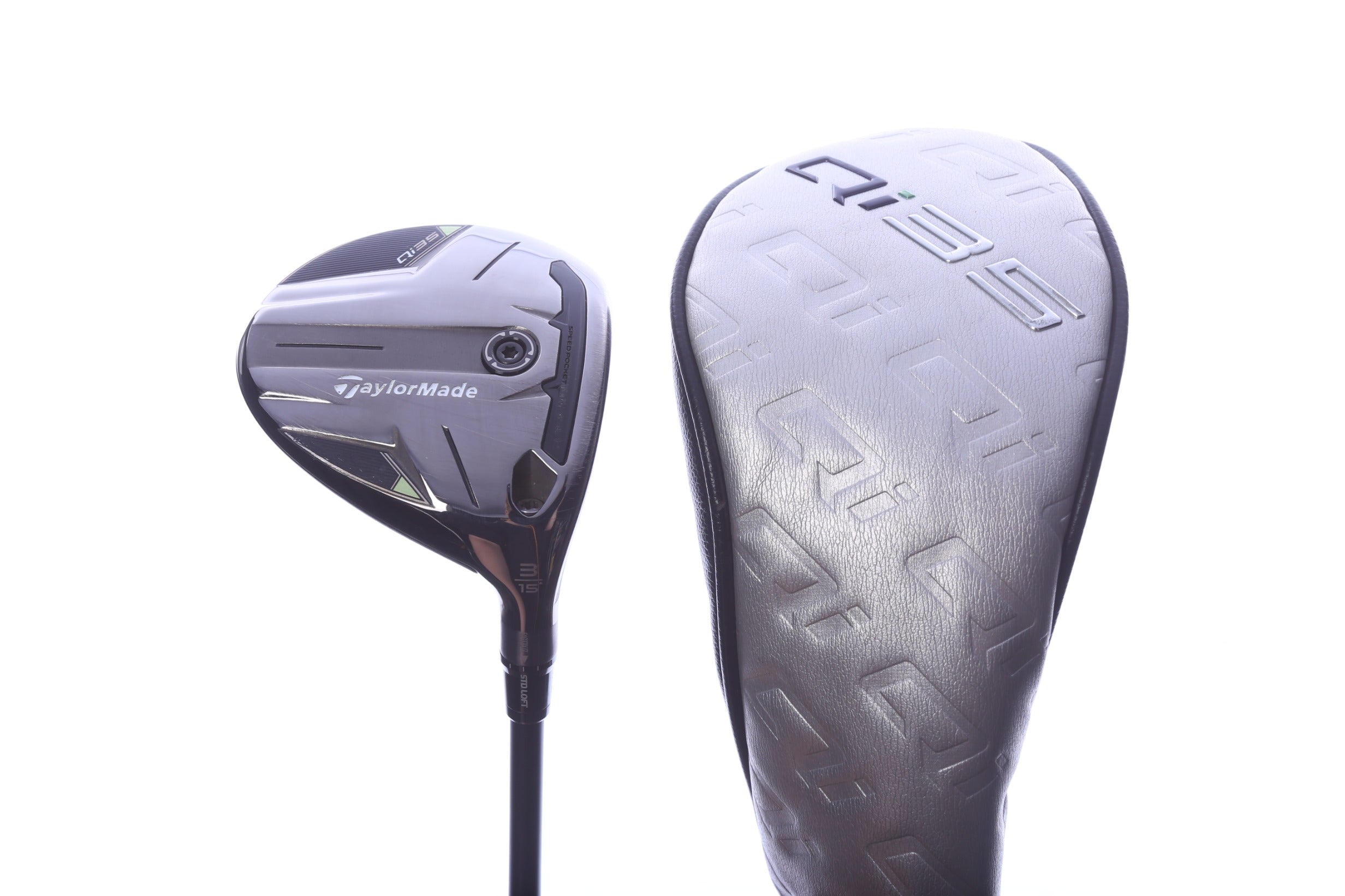 Used TaylorMade Qi35 3-Wood - Right-Handed - 15 Degrees - Stiff Flex