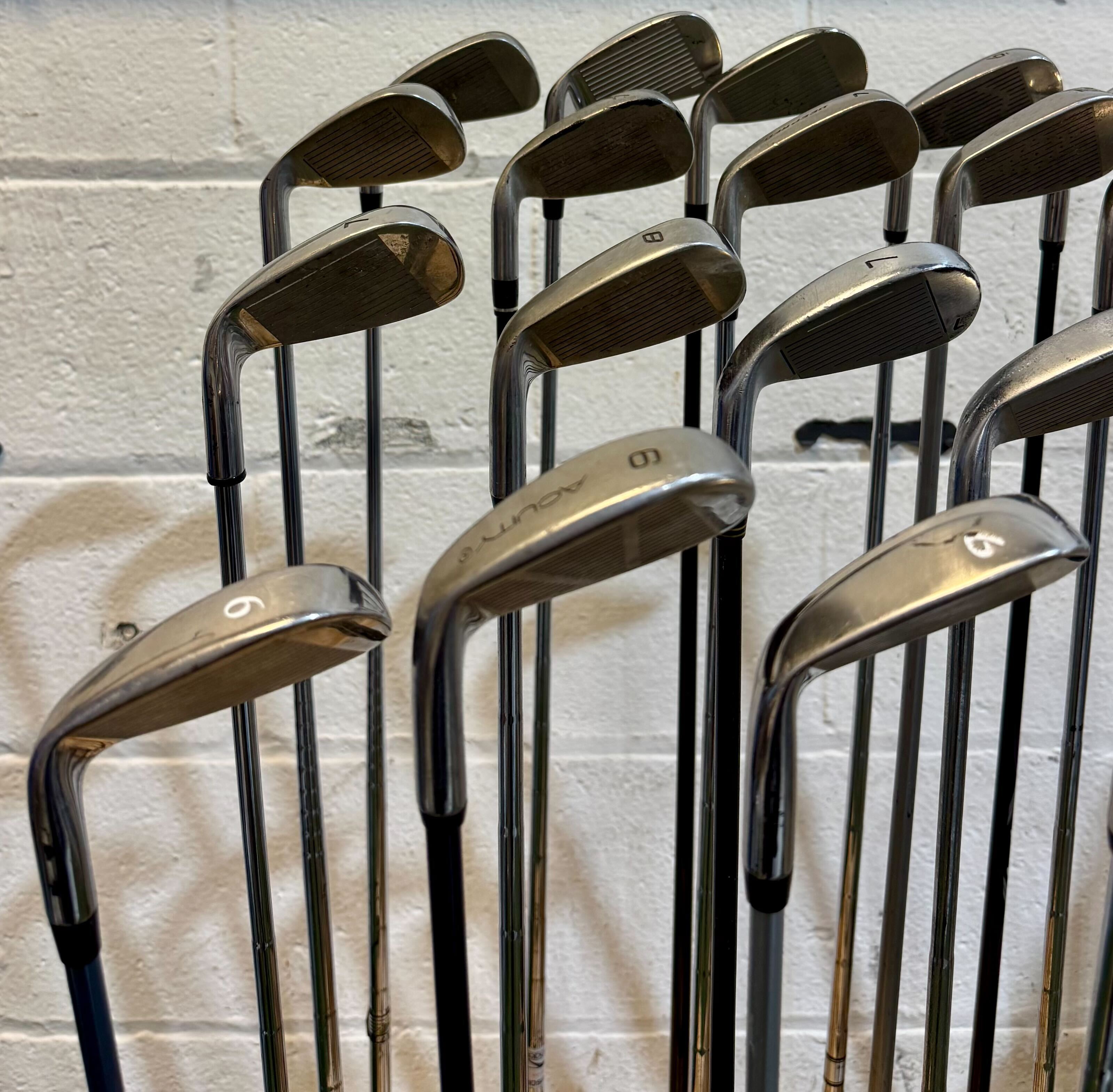 Wholesale Lot of 45 Golf Clubs - Assorted Single Irons-Next Round