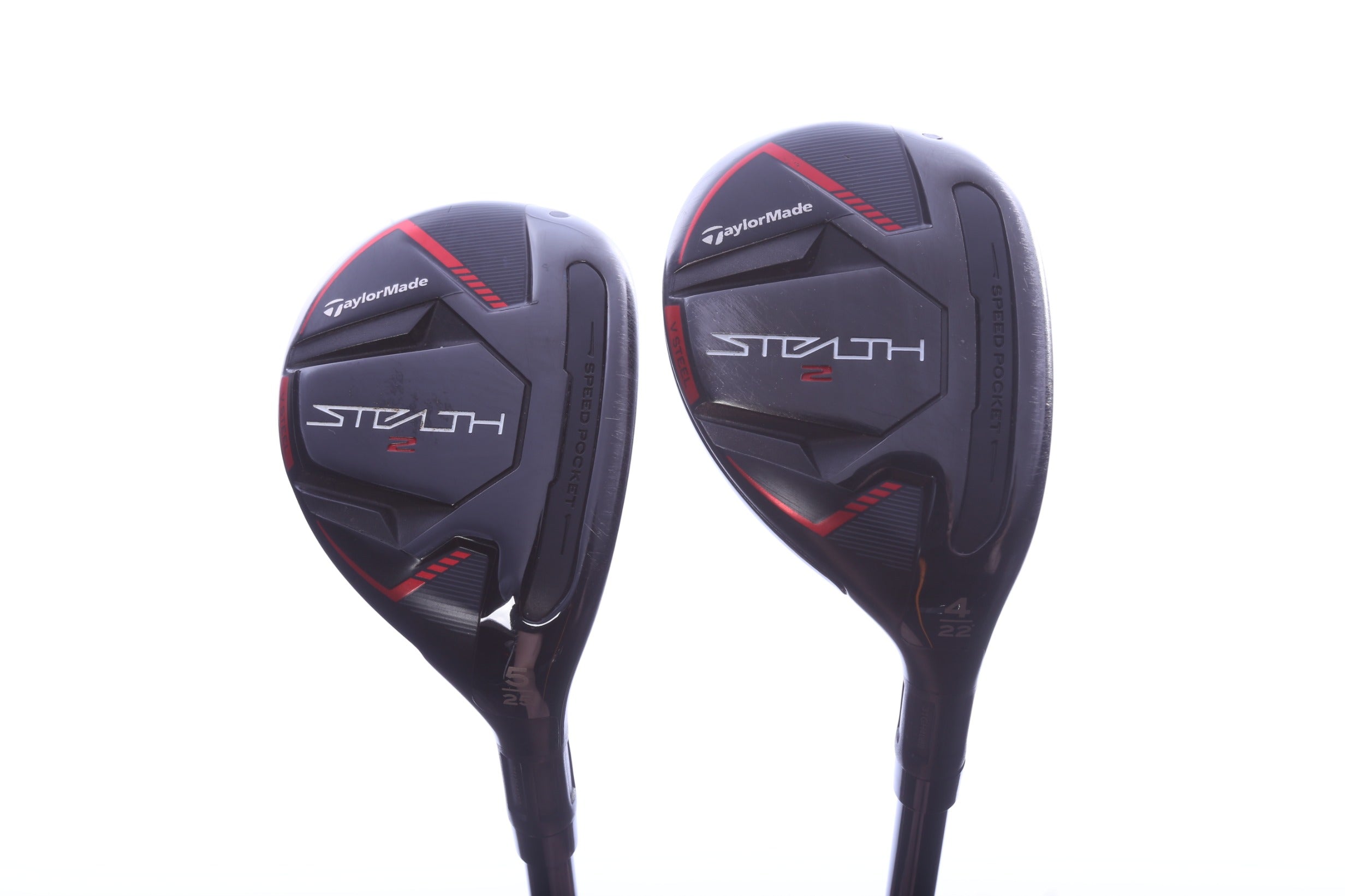 Used TaylorMade STEALTH 2 Rescue Hybrid Set - Right-Handed - 4H, 5H - Stiff Flex-Next Round