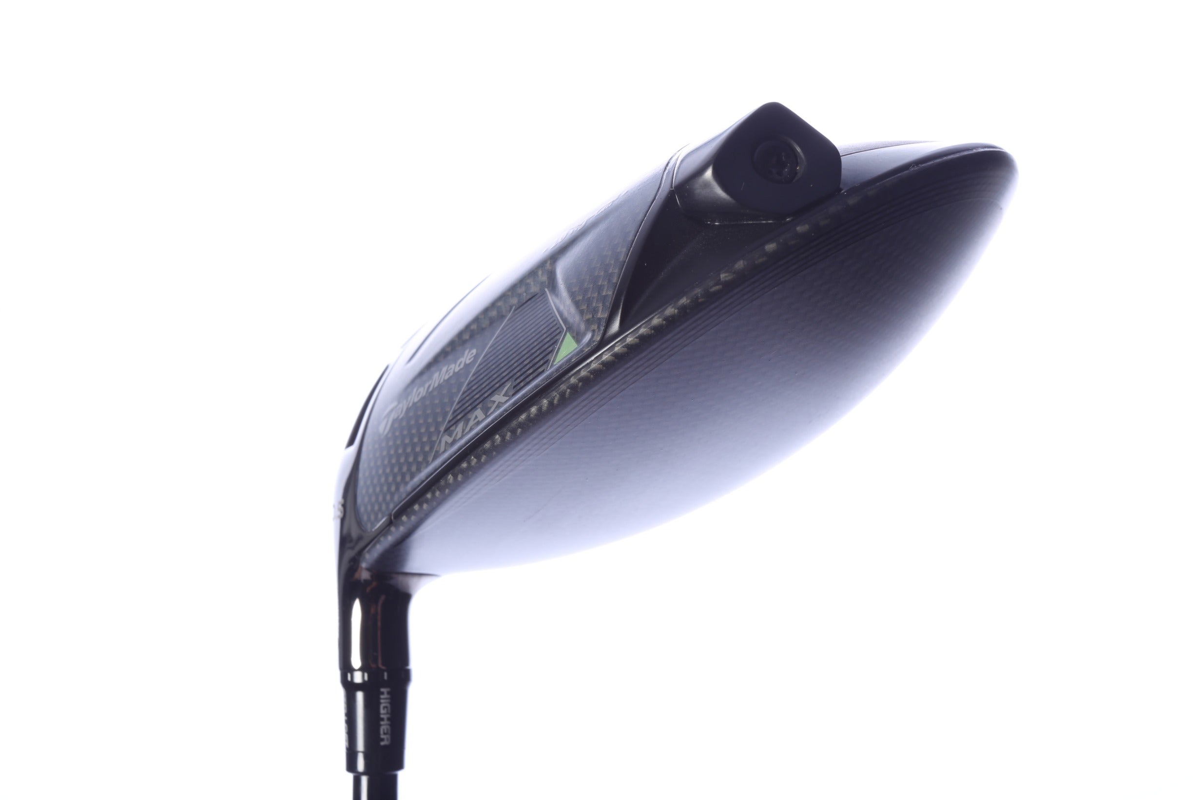 Used TaylorMade Qi35 MAX Driver - 10.5 Degrees - Stiff Flex Project X HZRDUS Smoke Red RDX - Left-Handed