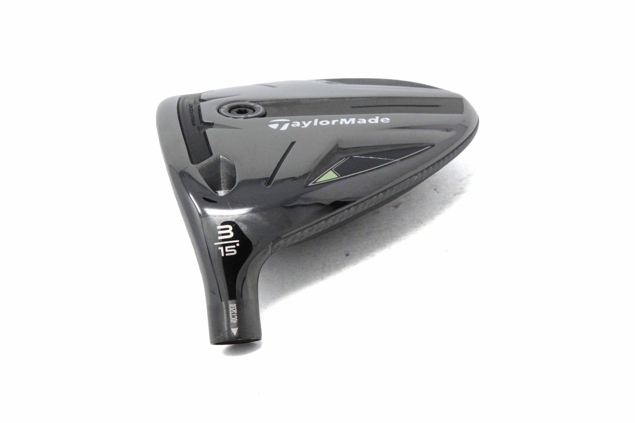 Used TaylorMade Qi35 3-Wood - HEAD ONLY - Left-Handed - 15 Degrees