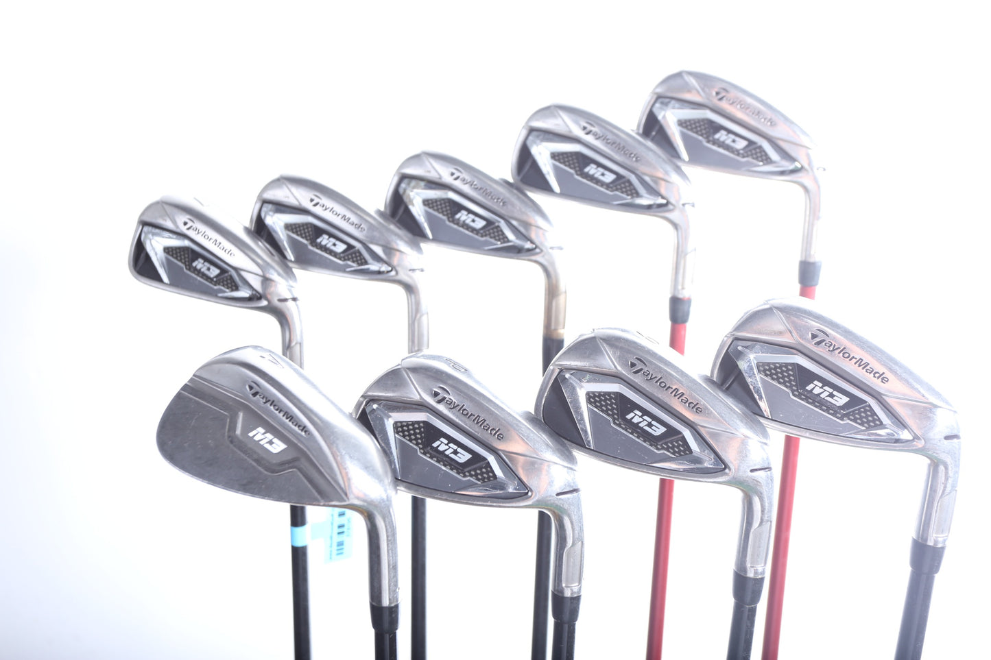 Used TaylorMade M3 Iron Set - Right-Handed - 3-AW - Stiff Flex-Next Round