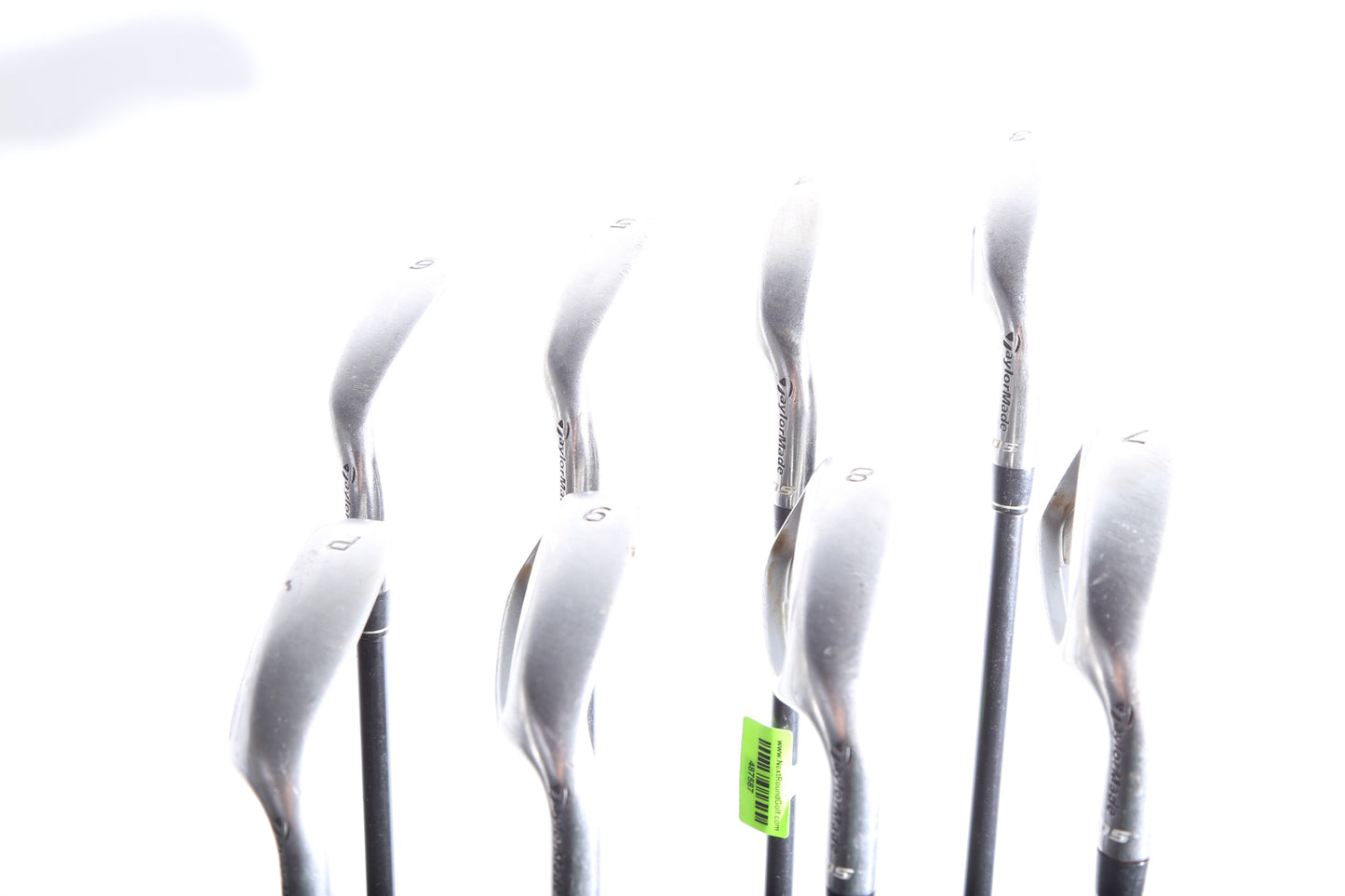 Used TaylorMade rac OS 2005 Iron Set - Right-Handed - 3-PW - Regular Flex-Next Round