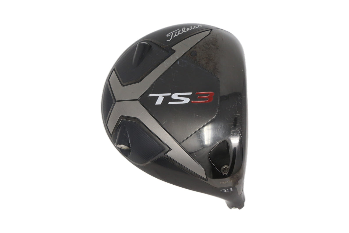Used Titleist TS3 Driver - HEAD ONLY - Right-Handed - 9.5 Degrees