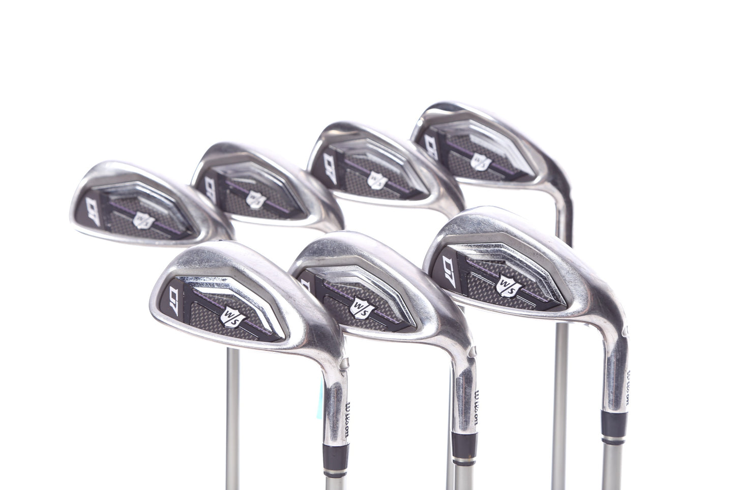 Used Wilson Staff D7 Iron Set - Right-Handed - 5-GW - Ladies Flex-Next Round