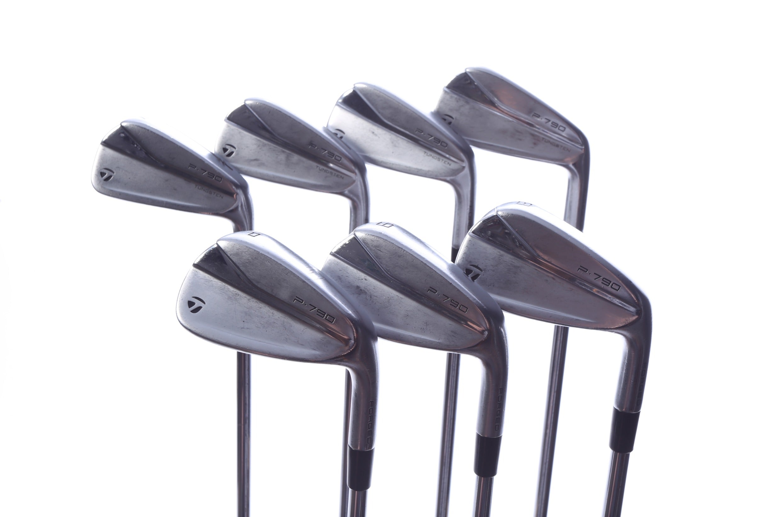 Used TaylorMade 2021 P790 Iron Set - Right-Handed - 4-PW - Stiff Flex-Next Round