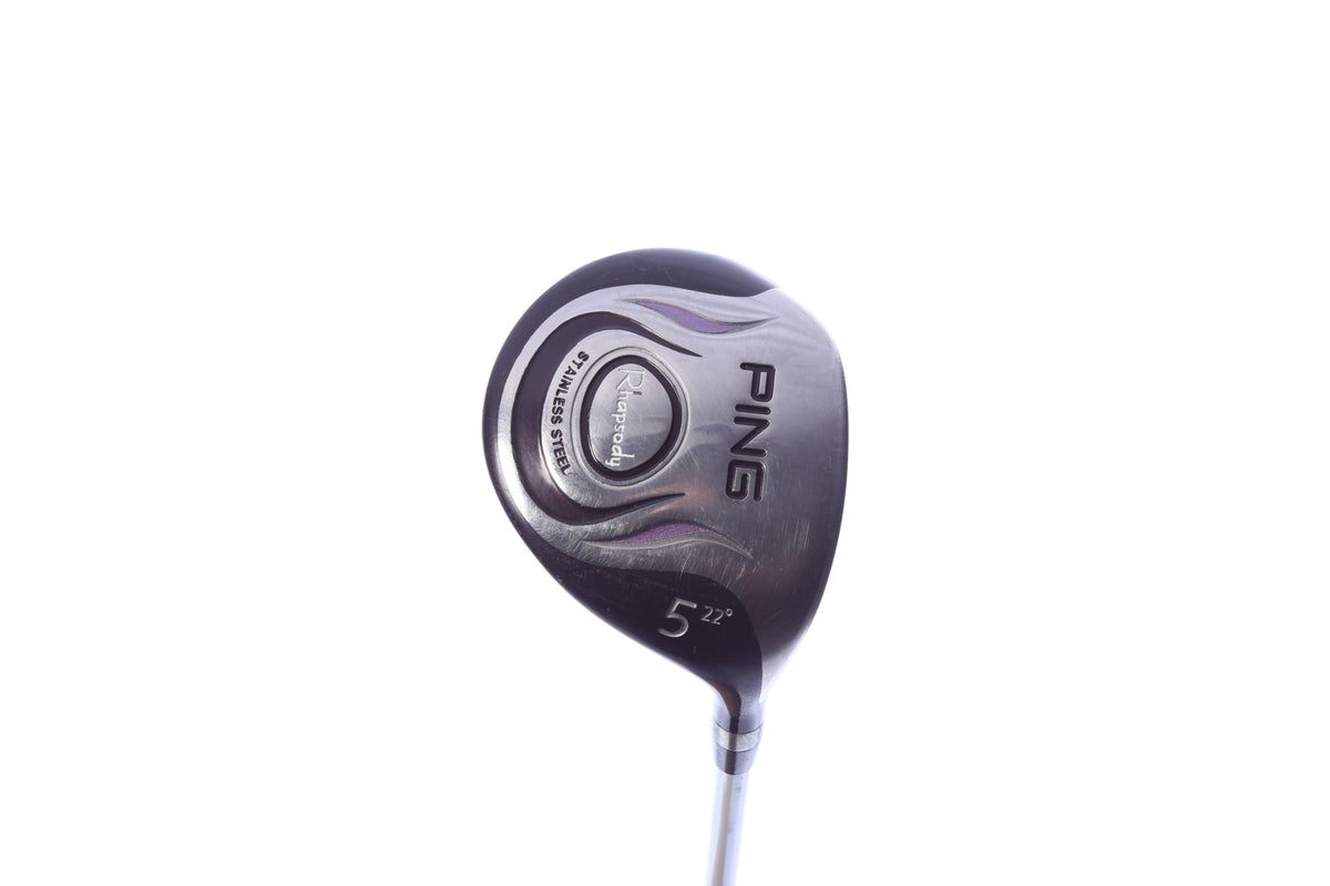 Used Ping Rhapsody 5-Wood - Right-Handed - 22 Degrees - Soft Regular Flex