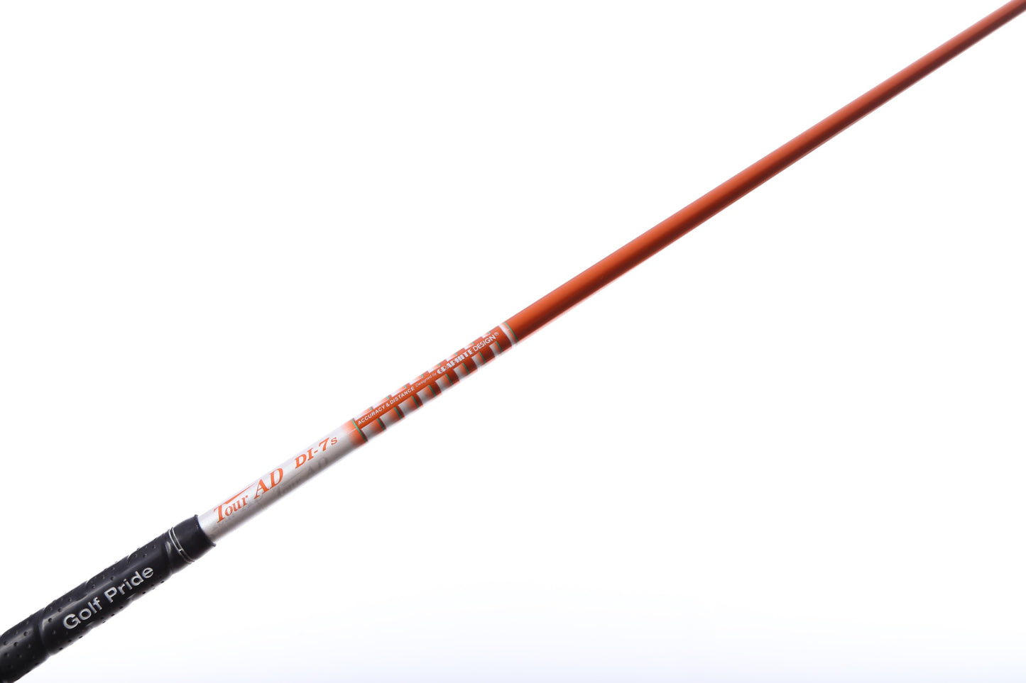 Used Graphite Design Tour Ad Di-7 Black Stiff Graphite Fairway Wood Shaft - 41.75 in - Taylormade Adapter-Next Round