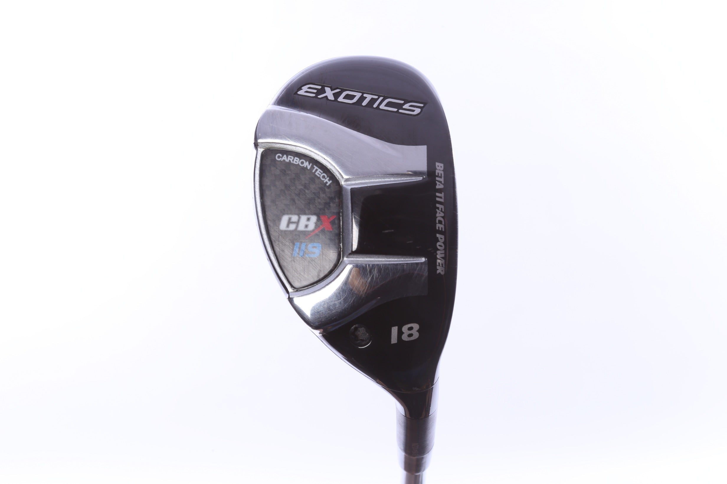 Used Tour Edge Exotics CBX 119 3H Hybrid - Right-Handed - 18 Degrees - Seniors Flex-Next Round