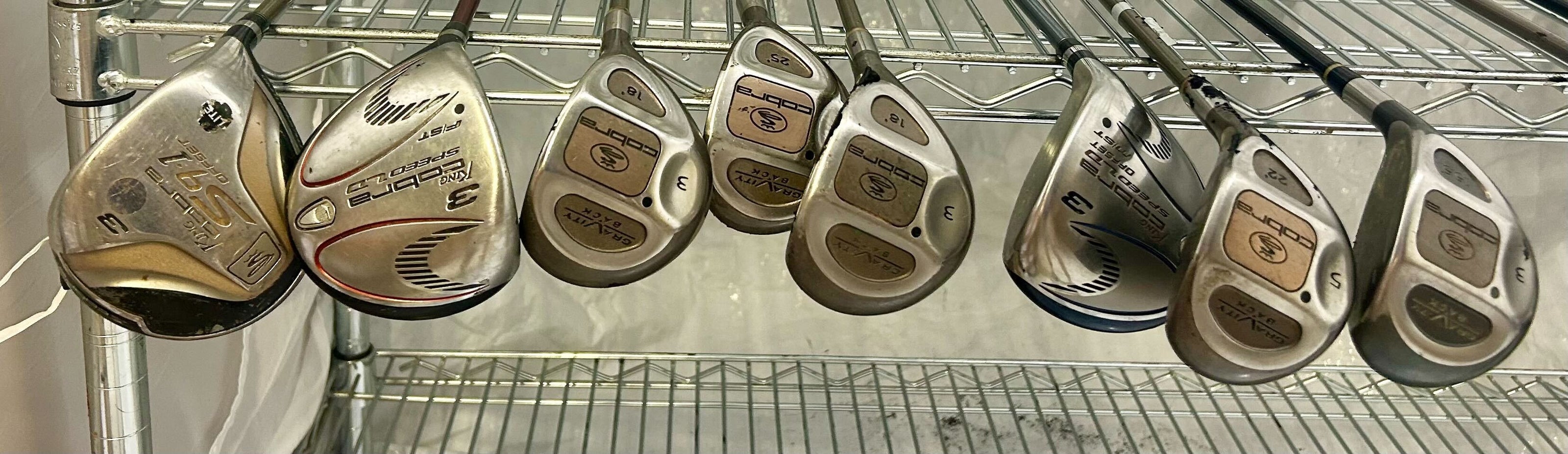 Wholesale Lot of 40 Golf Clubs - Assorted King Cobra Speed Fairway Woods-Next Round