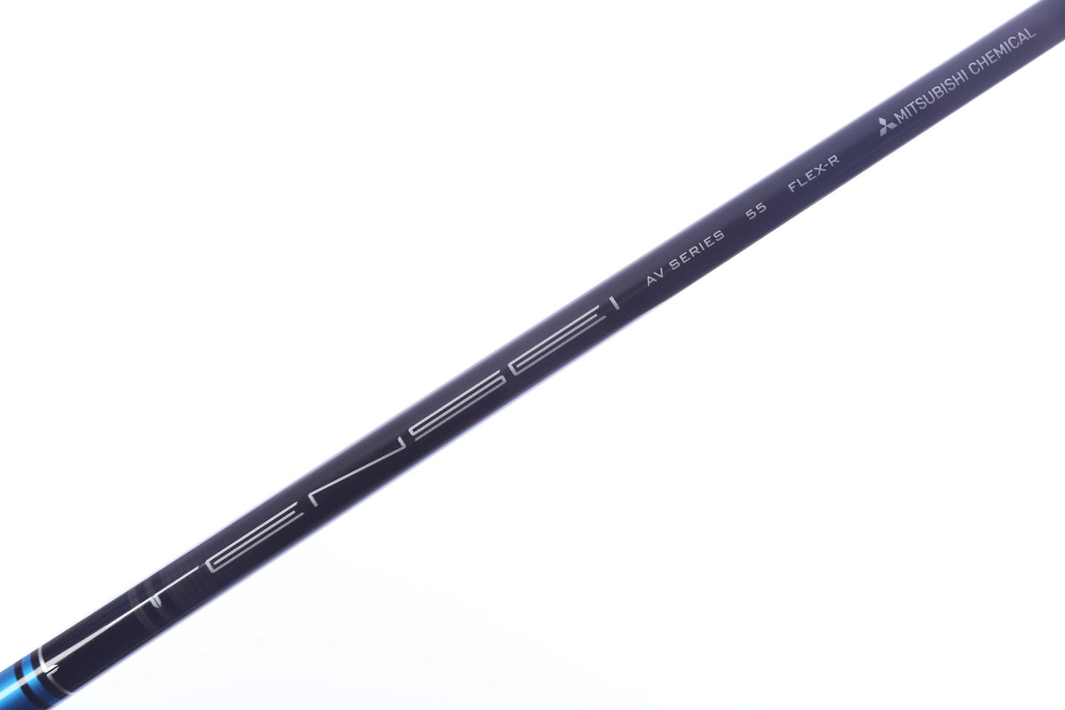 Used Mitsubishi Tensei AV Raw Blue Driver Shaft Regular Flex Graphite - 44.5 in - Titleist Surefit Adapter
