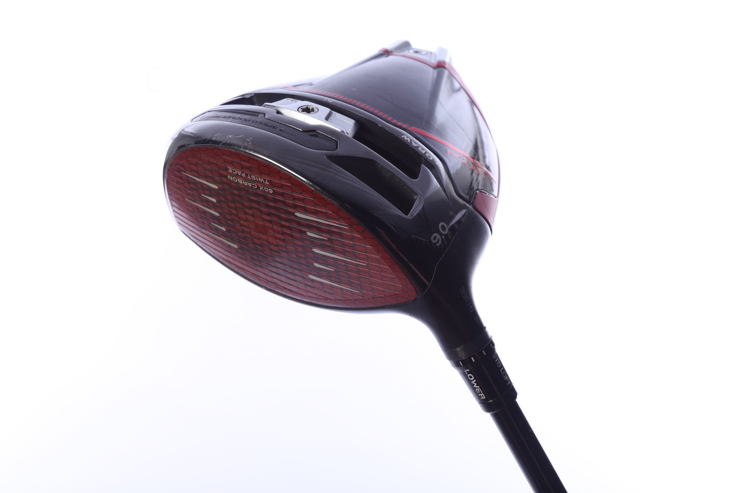 Used TaylorMade STEALTH 2 PLUS Driver - 9 Degrees - Stiff Flex Mitsubishi Kai'li Red - Left-Handed