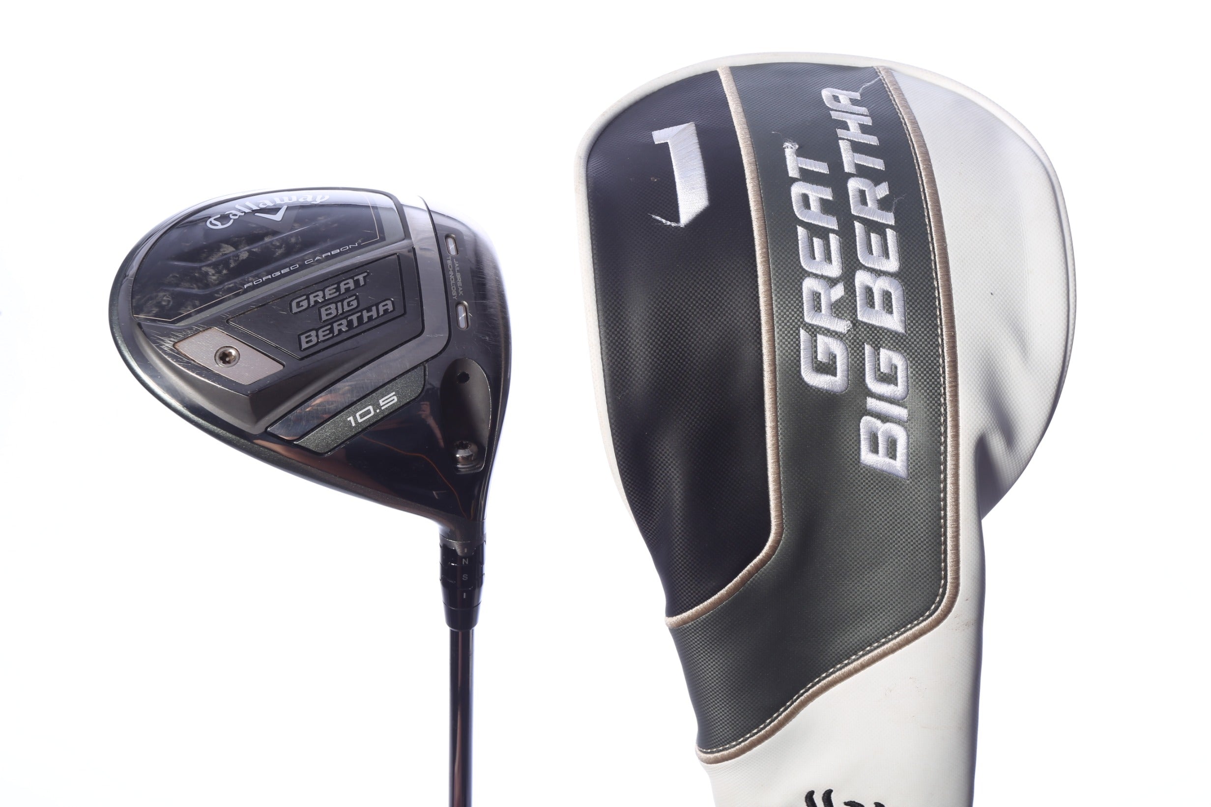Used Callaway Great Big Bertha 23 Driver - 10.5 Degrees - Stiff Flex UST Mamiya Helium - Right-Handed