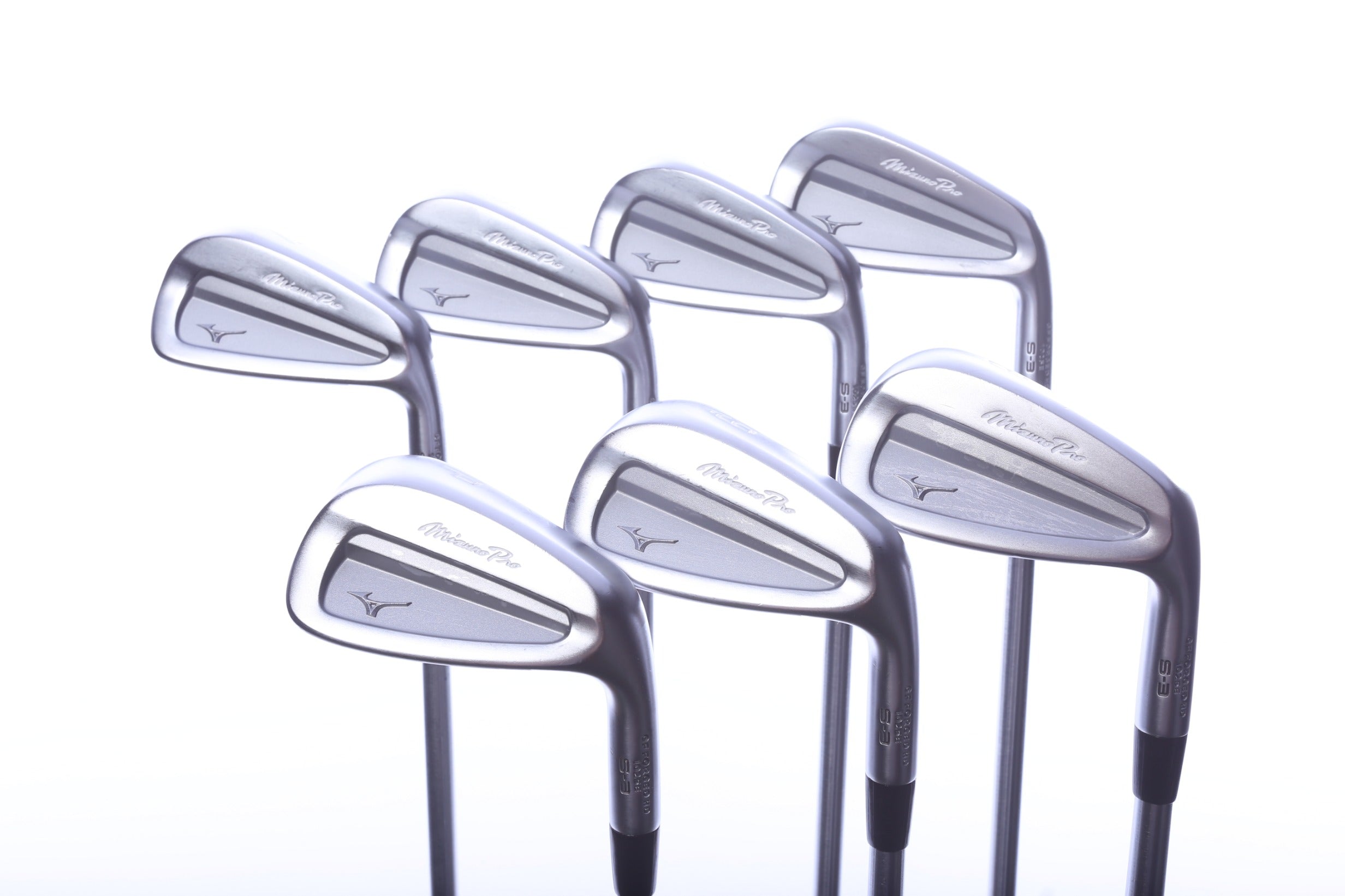 Used Mizuno Pro S-3 Iron Set - Right-Handed - 4-PW - Stiff Flex
