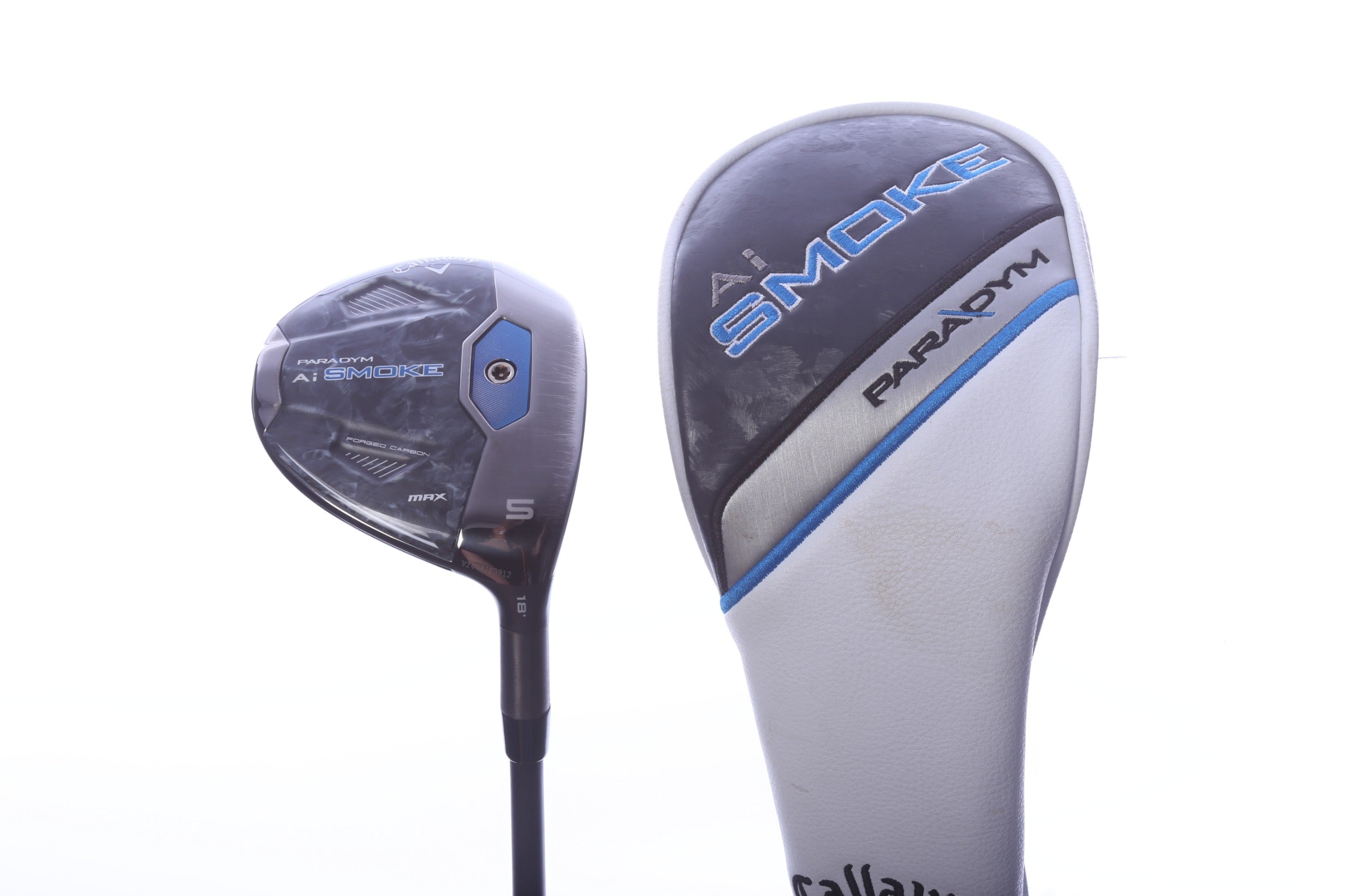 Used Callaway Paradym Ai Smoke MAX 5-Wood - Right-Handed - 18 Degrees - Stiff Flex