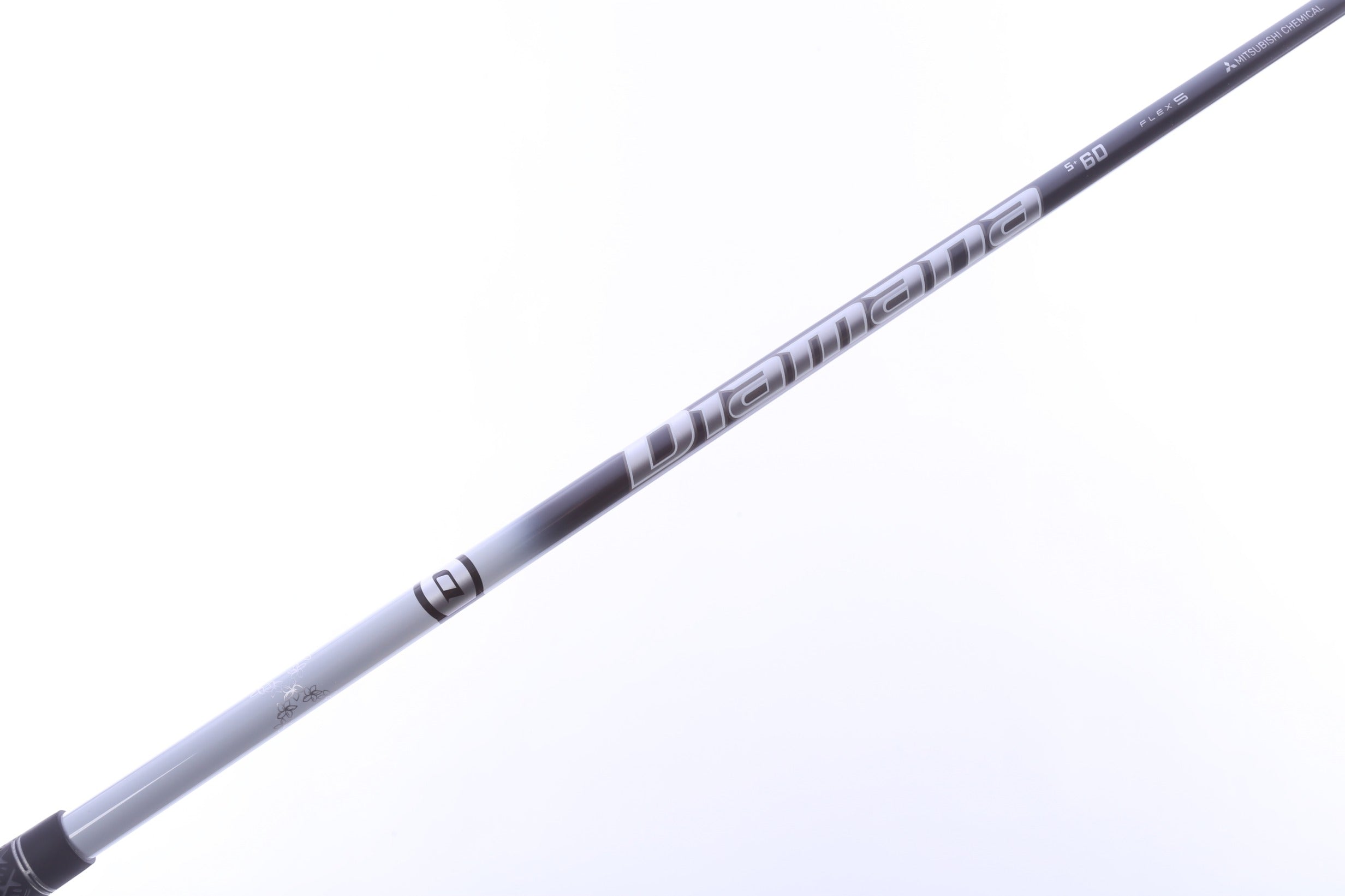 Used Mitsubishi Diamana S+ Driver Shaft Stiff Flex Graphite - 44.5 in - TaylorMade M Adapter-Next Round